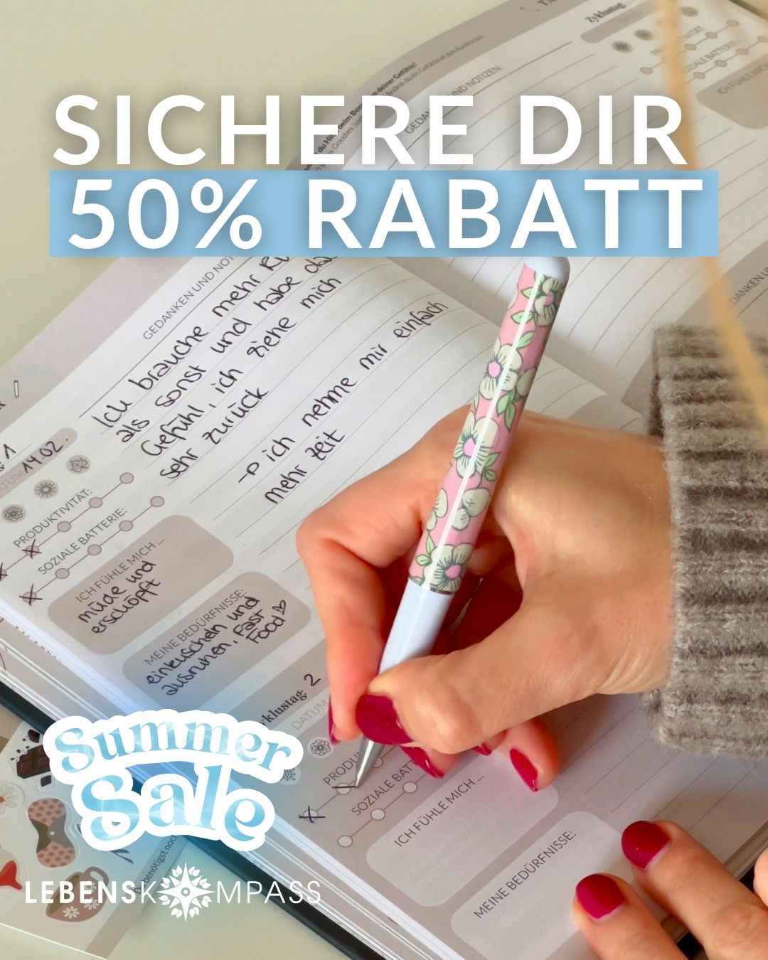 Lebenskompass Facebook ad