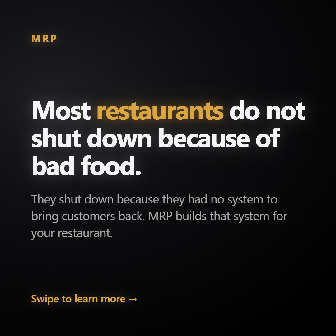 MRP Shop Facebook ad: For restaurant, cafe and pub owners on Petpooja…
