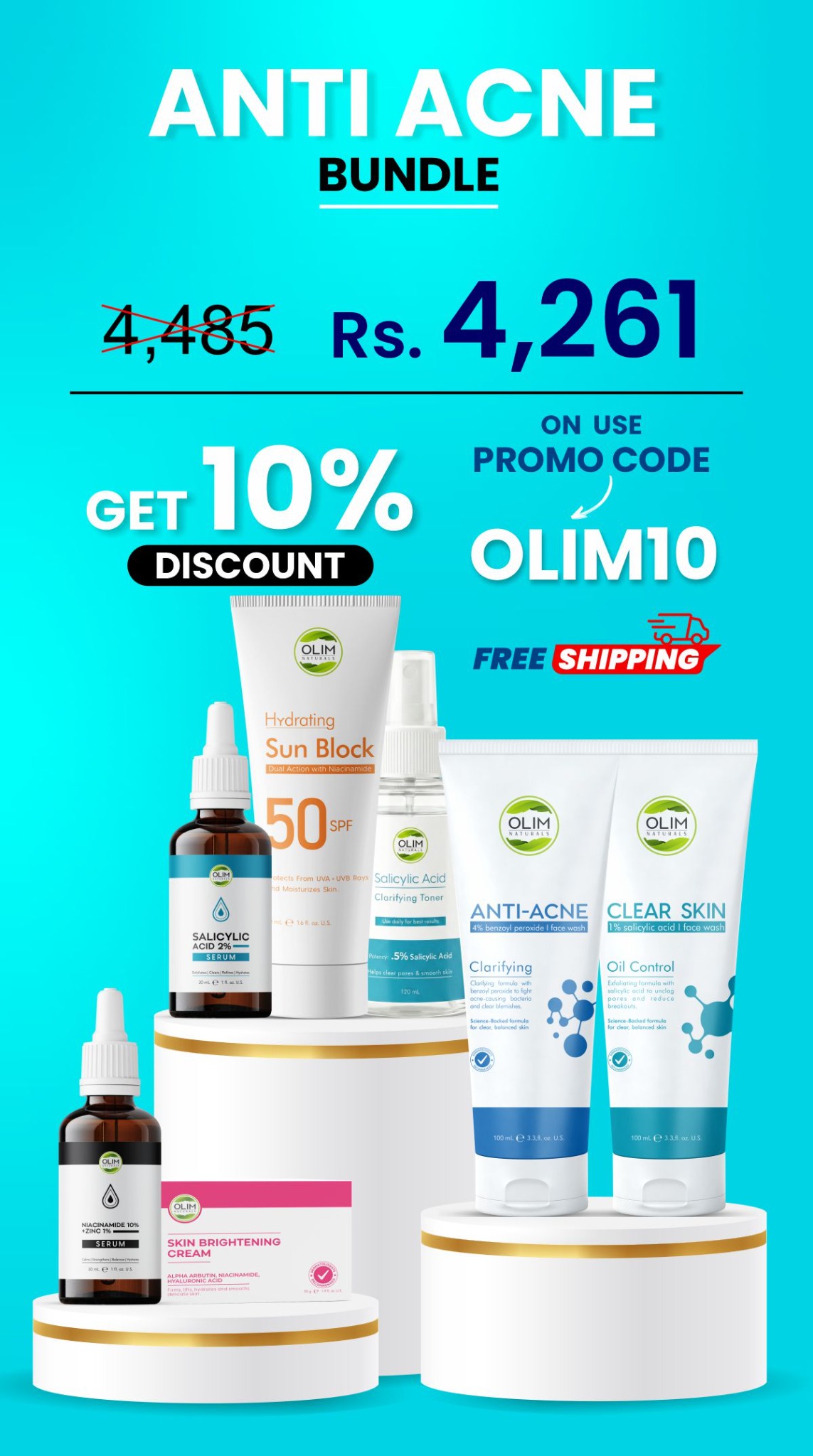 Olim Naturals Facebook ad