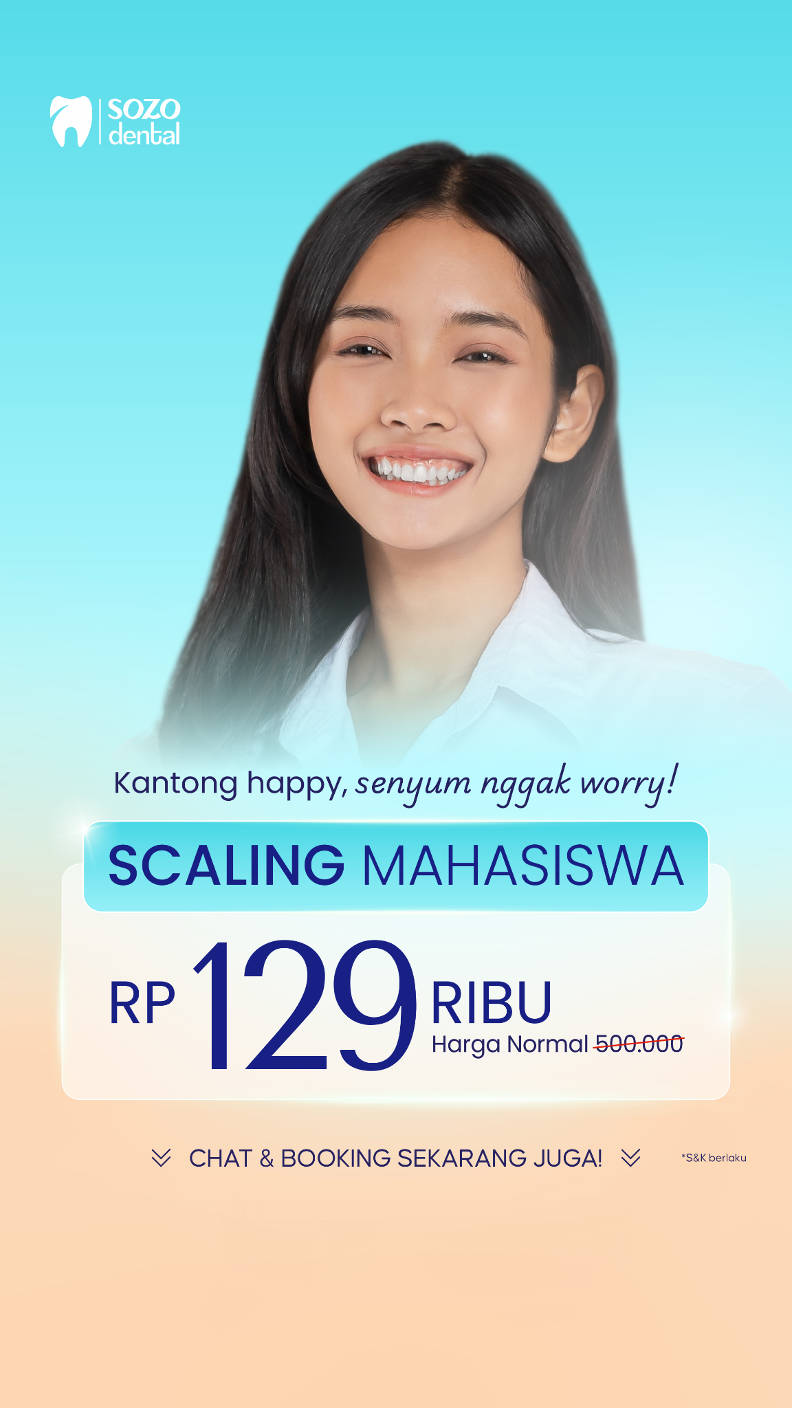 Sozo Dental Clinic Facebook ad