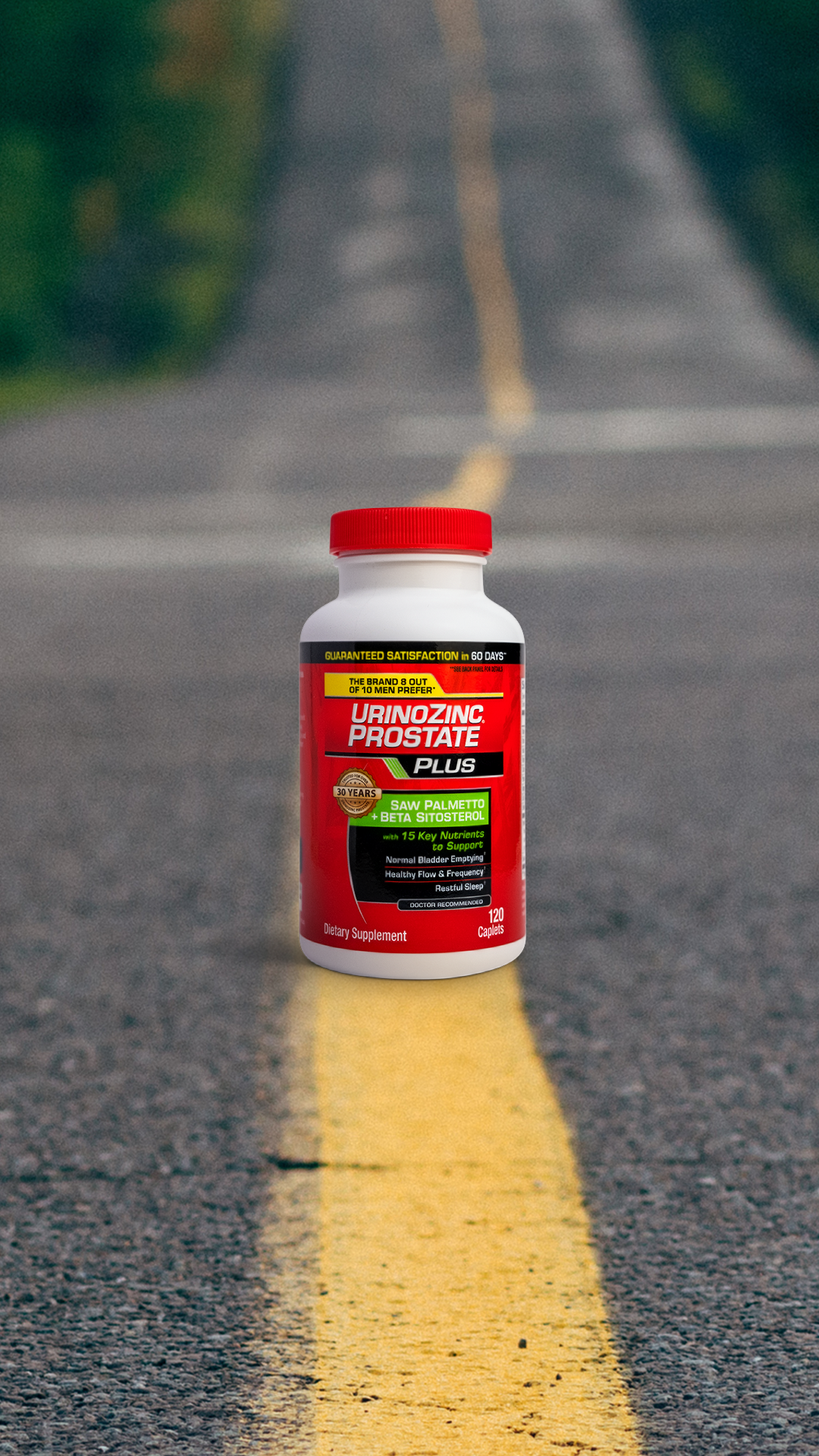 Urinozinc Prostate Plus Facebook ad