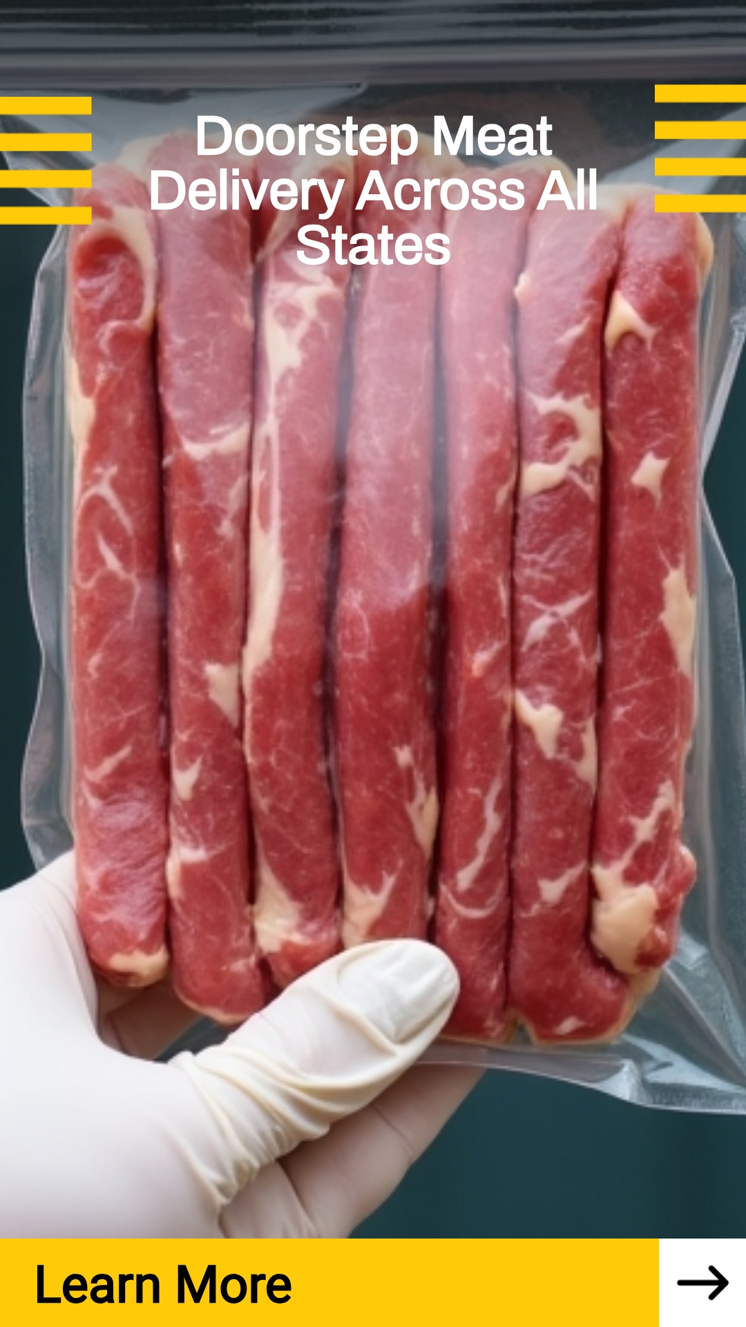 SmartSearches Trendy Facebook ad: Doorstep Meat Delivery Across All States!