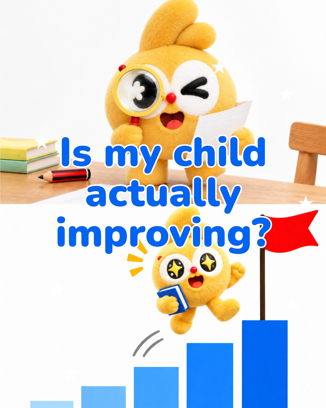 51Talk 马来西亚 Facebook ad: Progress doesn’t always mean getting a perfect score…