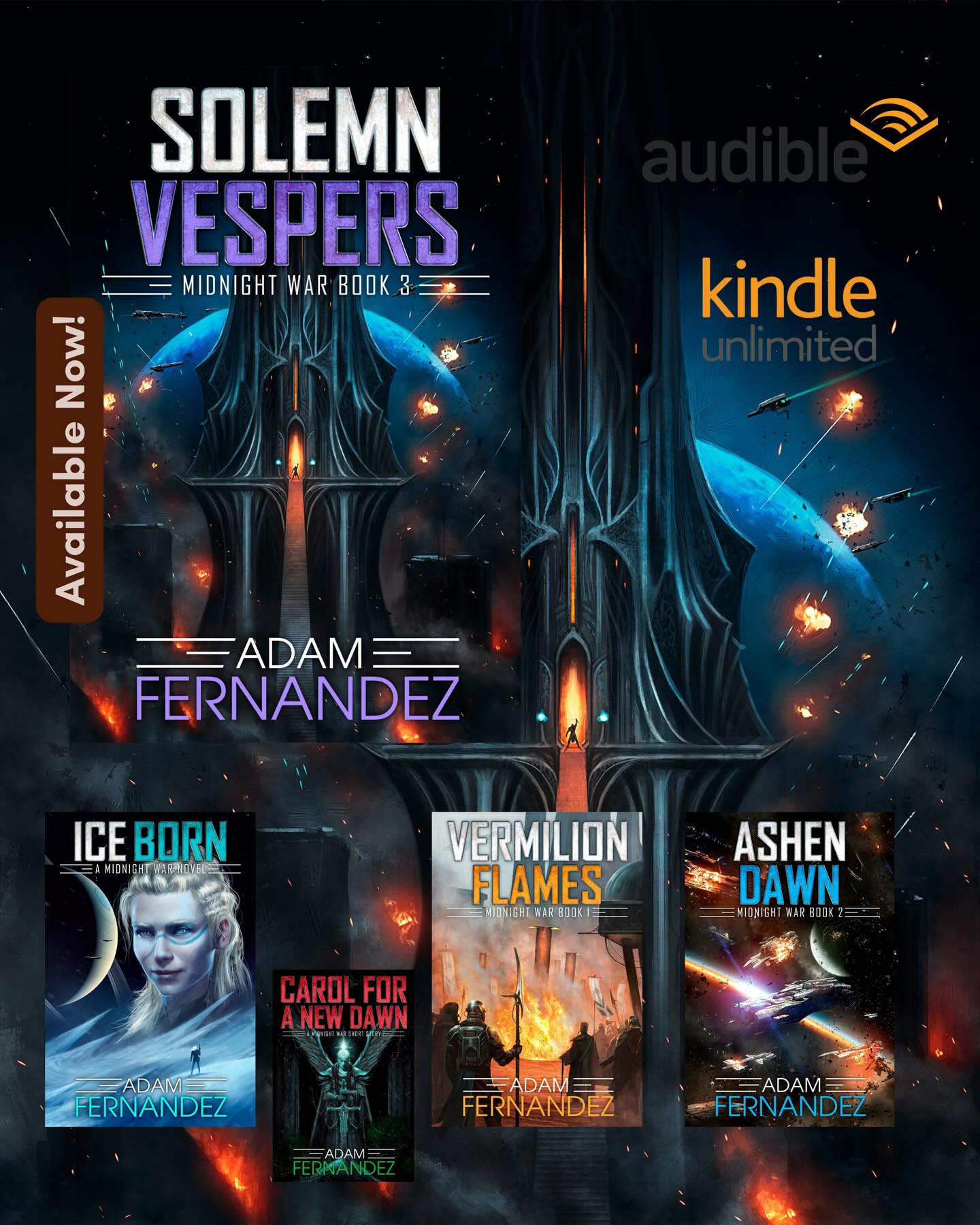 Adam Fernandez Books Facebook ad