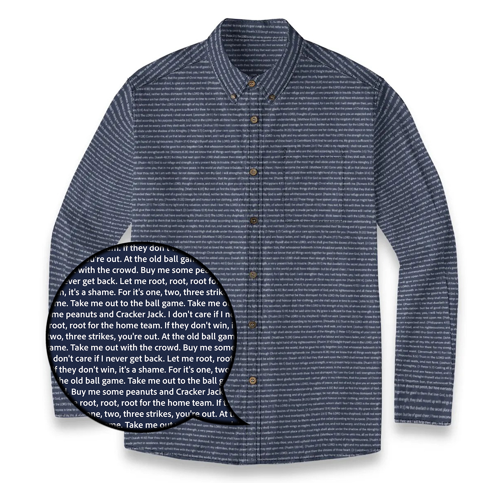 Prose Print Facebook ad: His Soundtrack, His Shirt