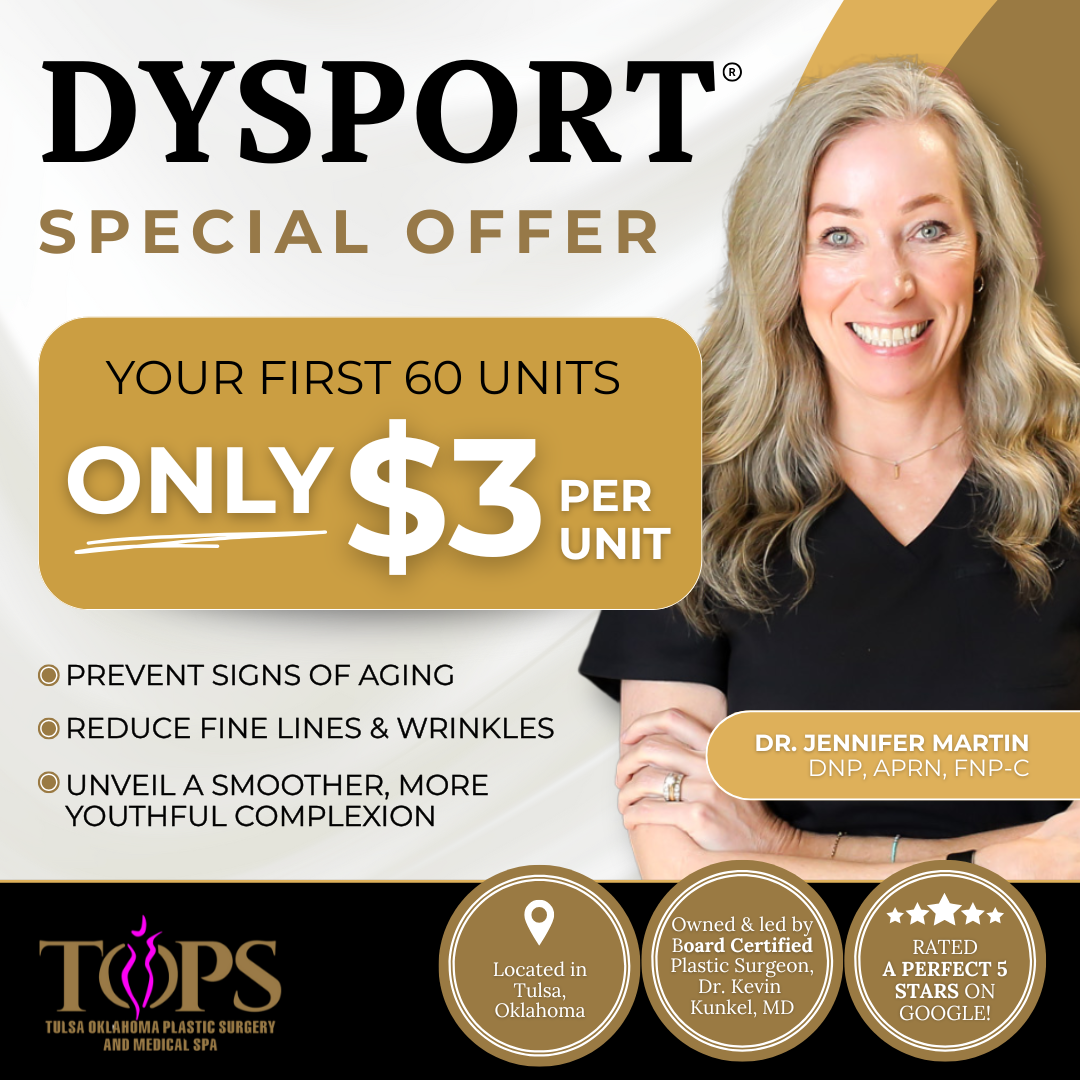 Tulsa Oklahoma Plastic Surgery/TOPS Medical Spa Facebook ad