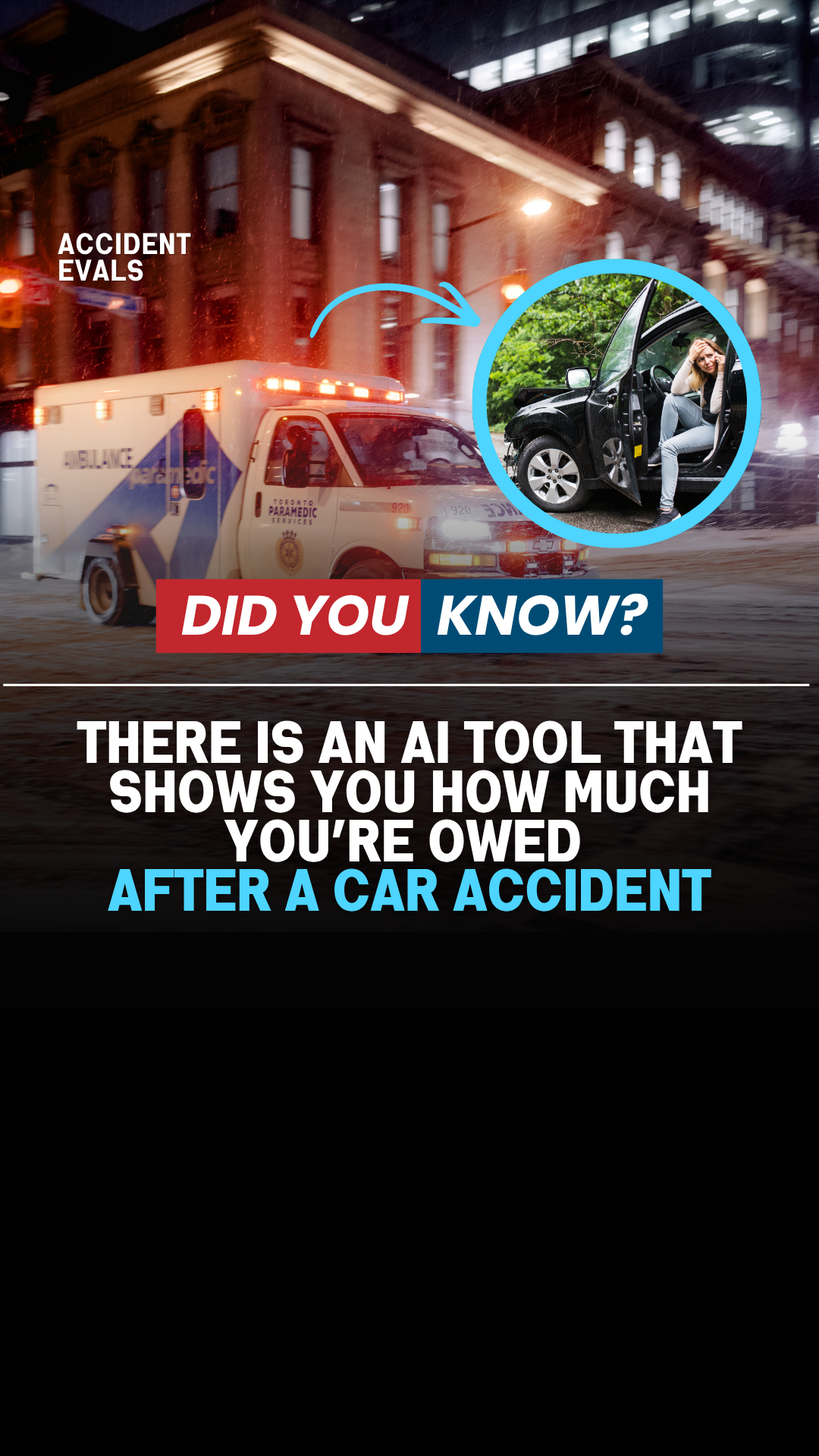 Accident Evals Facebook ad