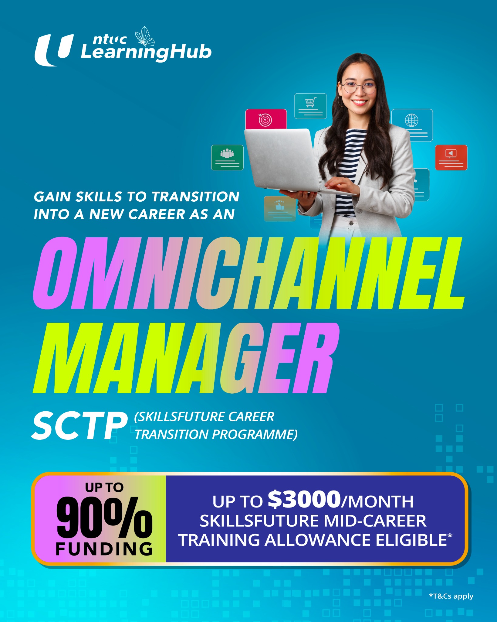 NTUC LearningHub Facebook ad