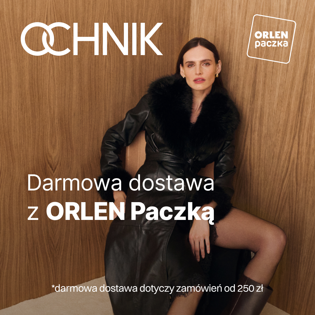 ORLEN Paczka Facebook ad: Darmowa dostawa ORLEN Paczką od 250 zł w OCHNIK!