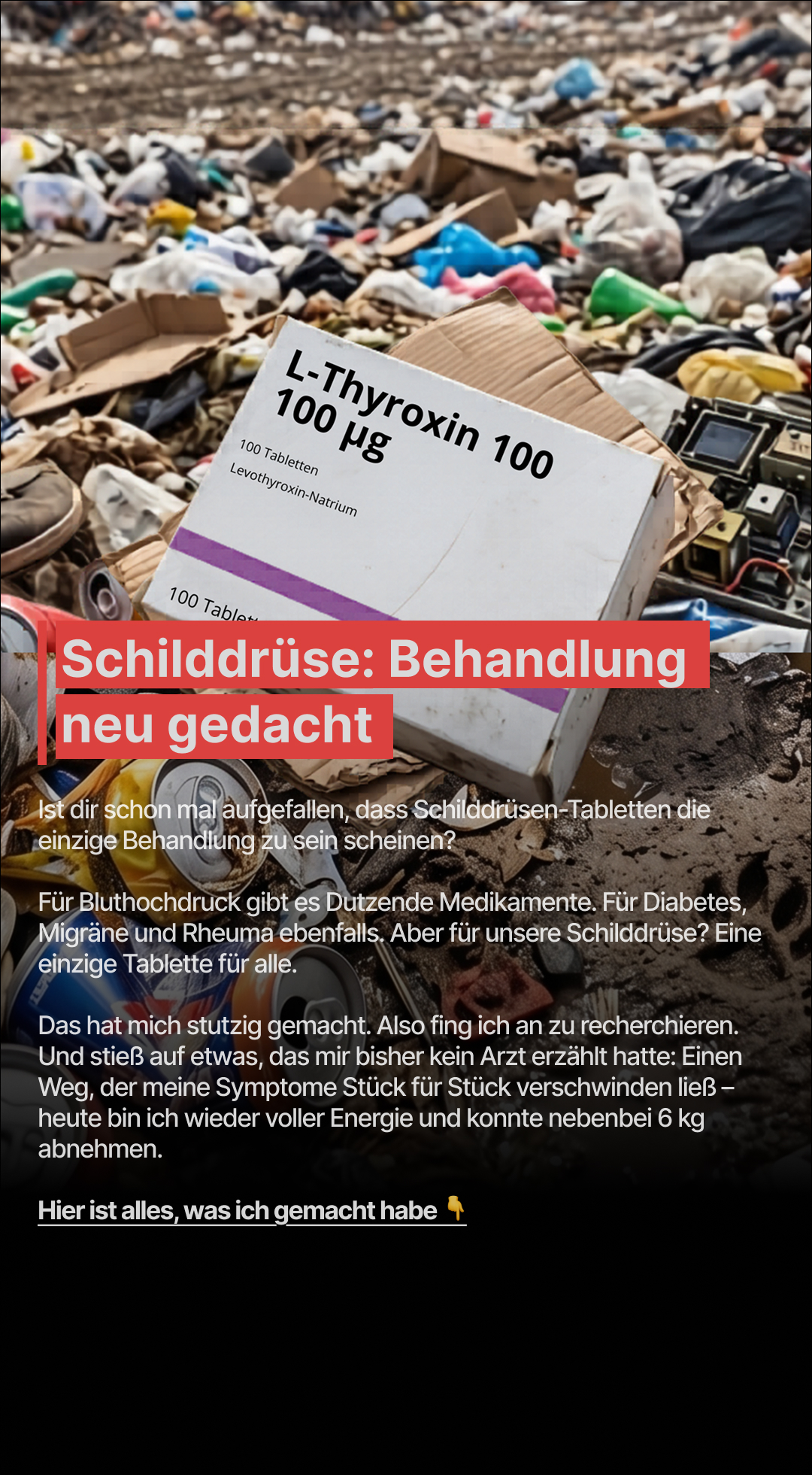 Mission Schilddrüse Facebook ad
