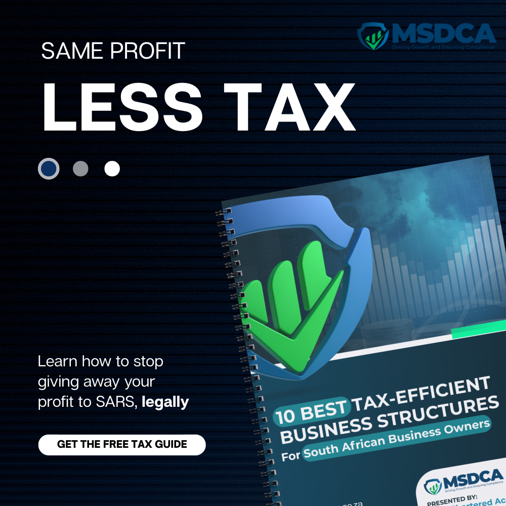 MSD Chartered Accountants Facebook ad