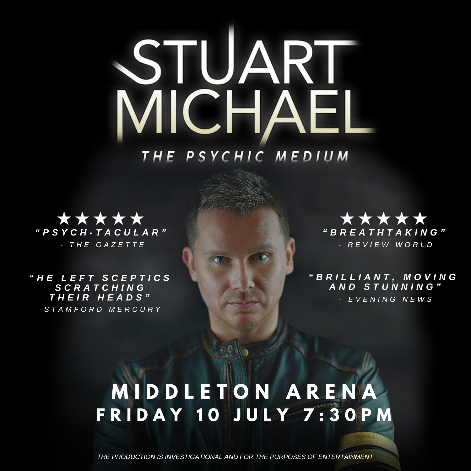 Stuart Michael Psychic/Medium Facebook ad