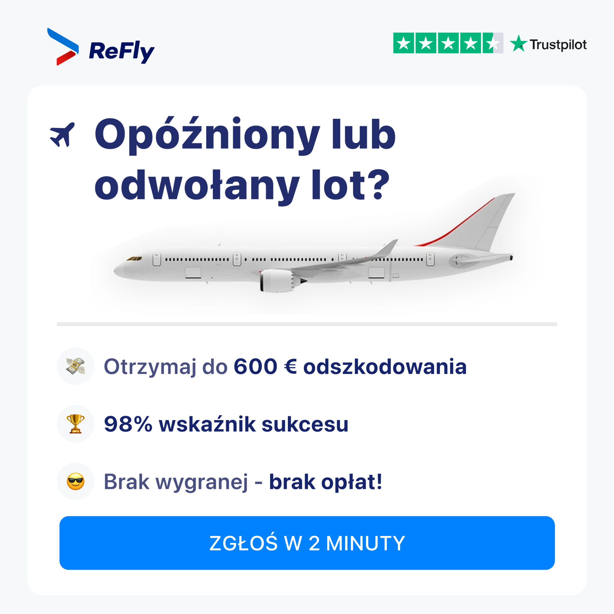 Refly Facebook ad