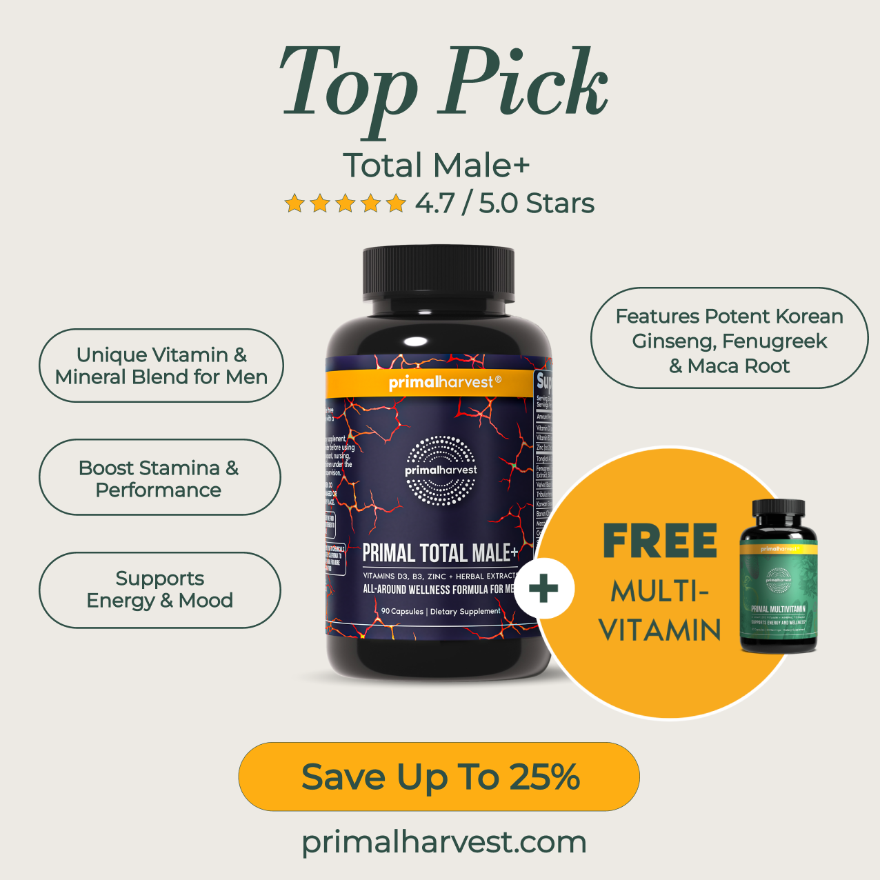 Primal Deals Facebook ad