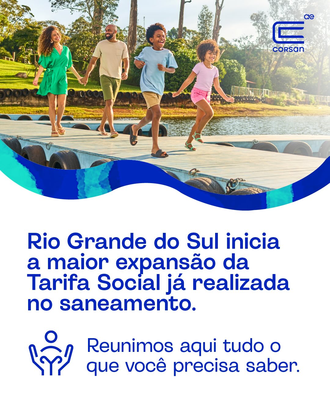 Corsan Oficial Facebook ad: A ampliação do acesso à Tarifa Social de…