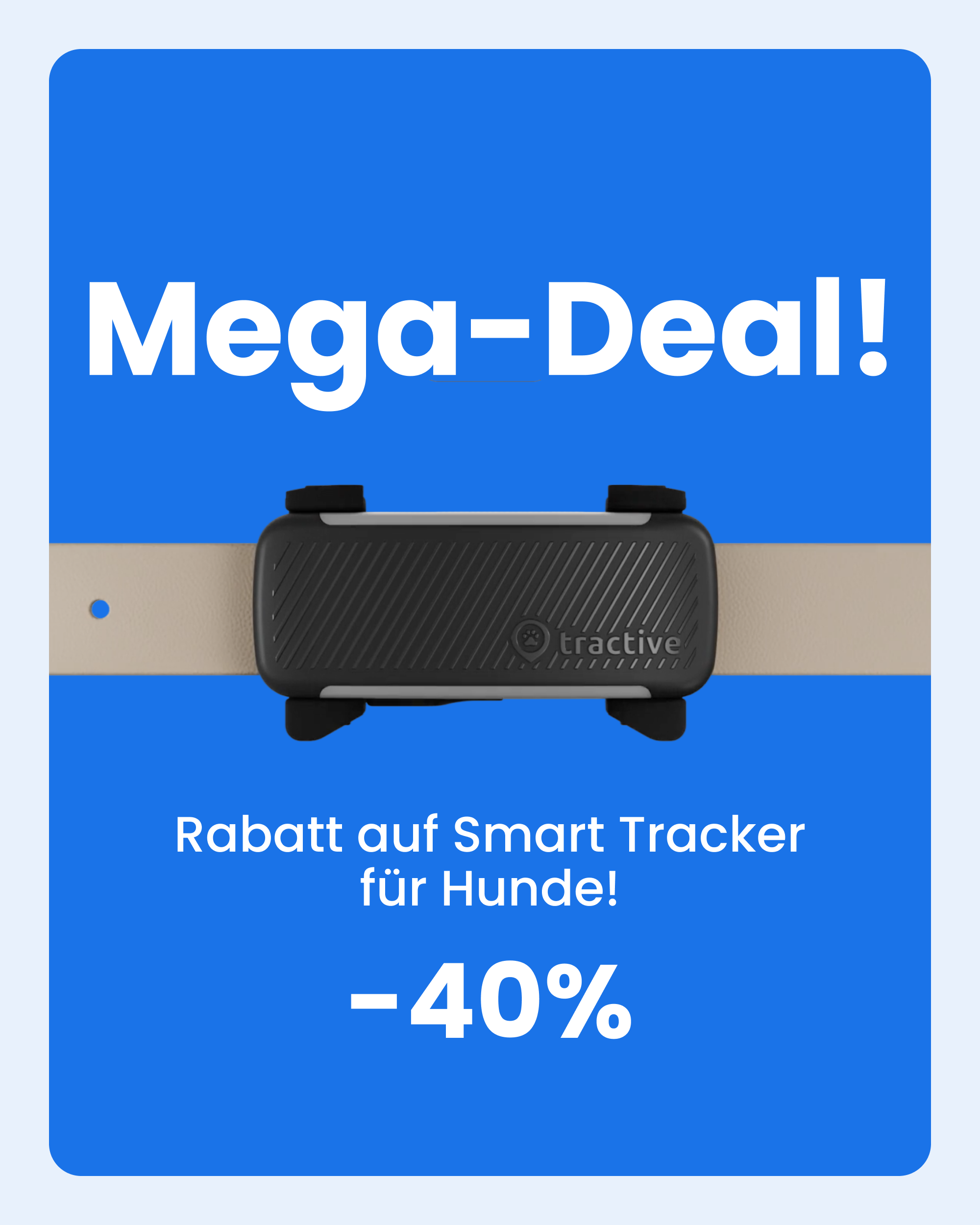 Tractive Facebook ad