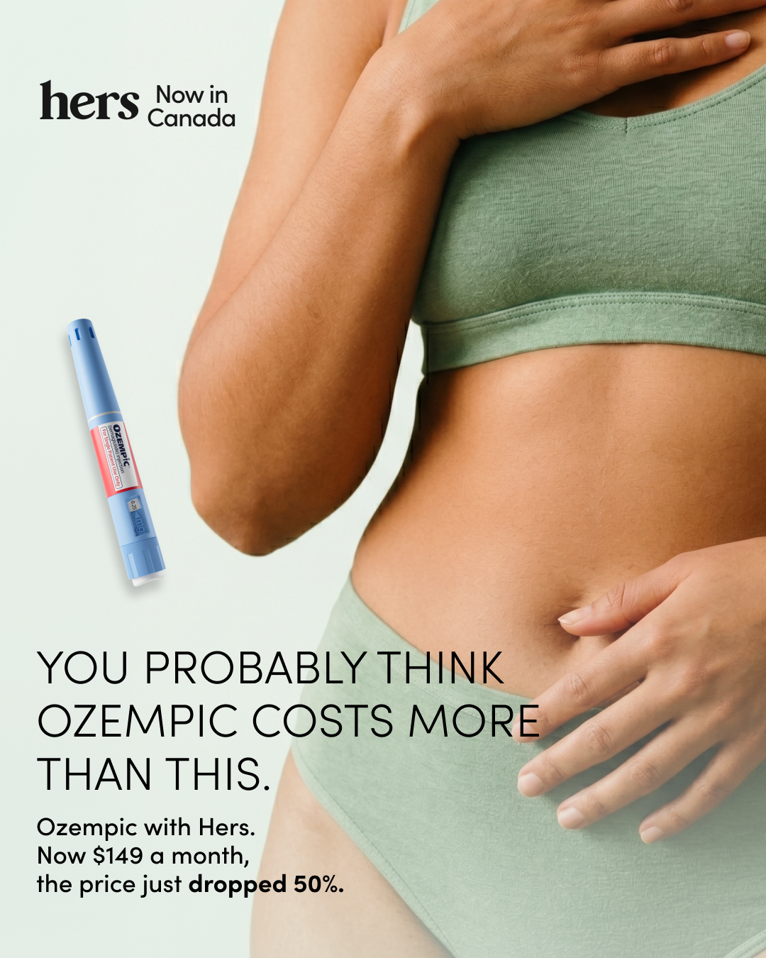 Hers Facebook ad
