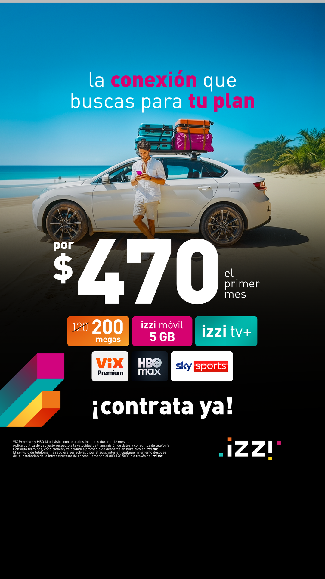 izzi telecom Facebook ad