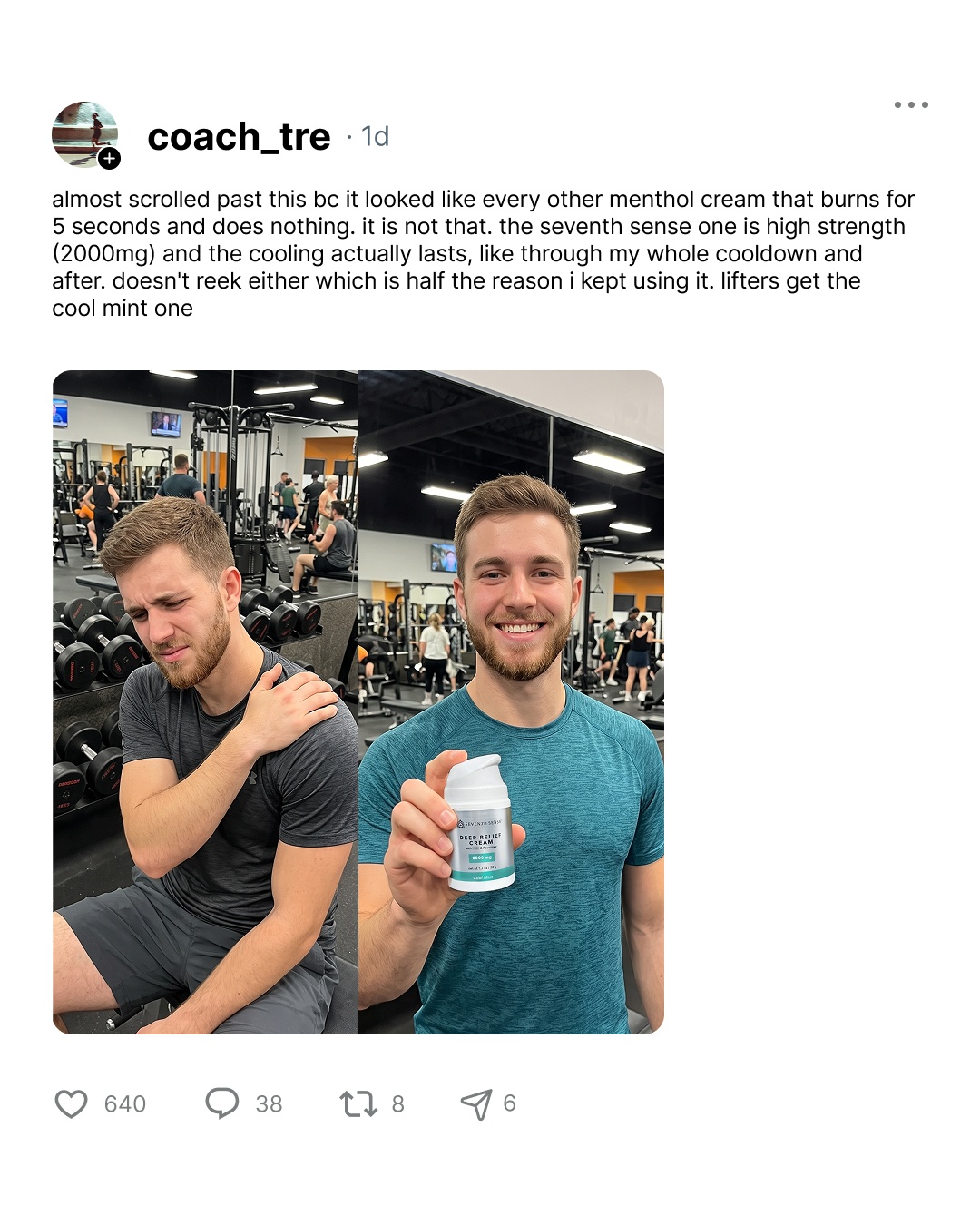 Seventh Sense Facebook ad