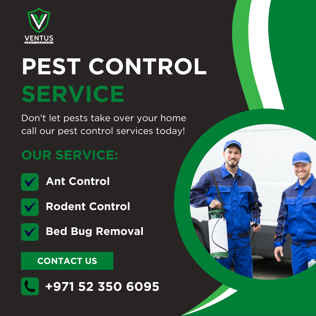 Ventus Pest Control AbuDhabi Facebook ad from Oct 22, 2024