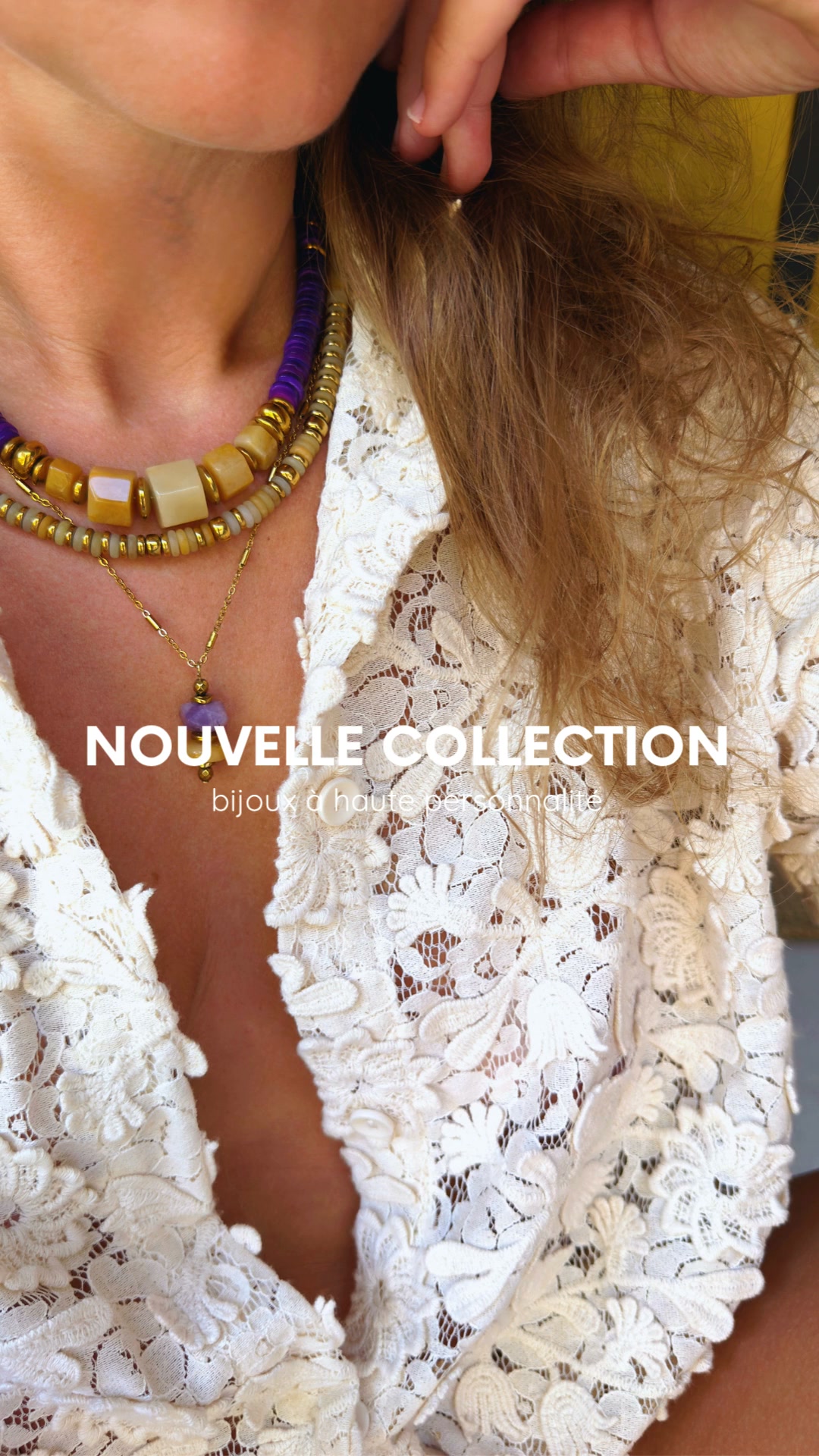 Maison 91 Facebook ad: Bijoux artisanaux
