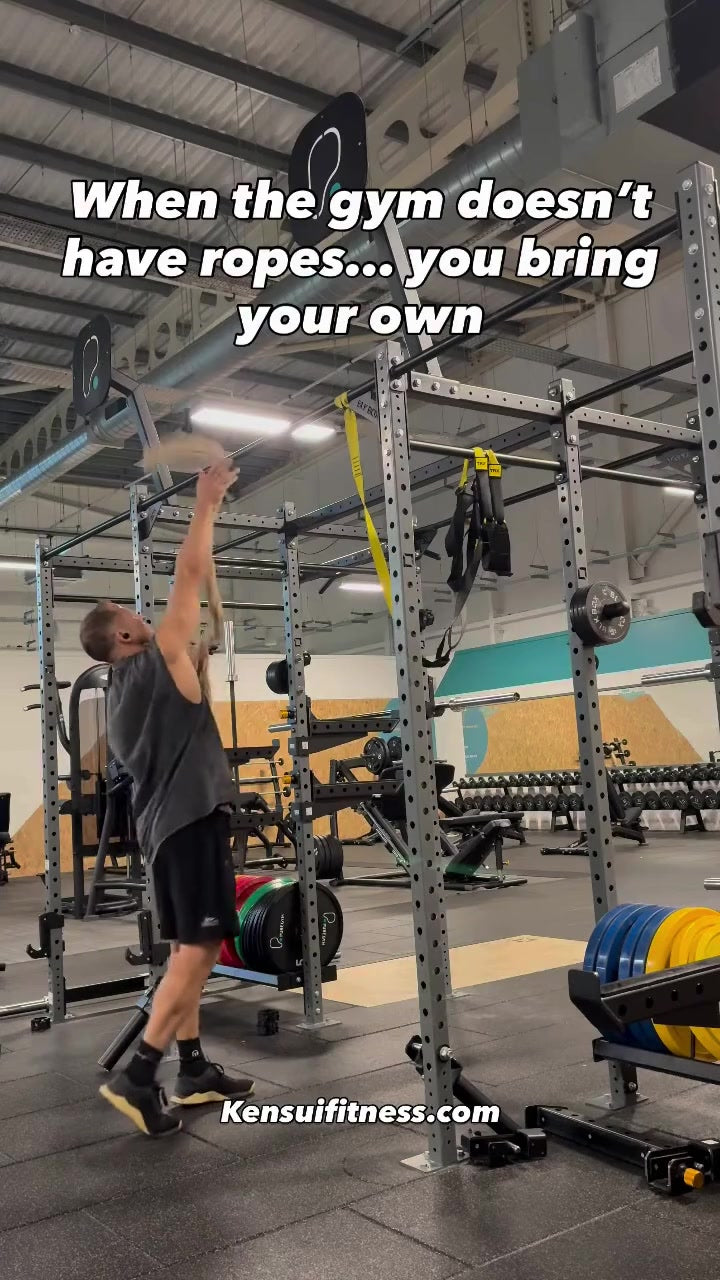 Kensui Facebook ad: EZ-ROPE: Fits most bars and barbells