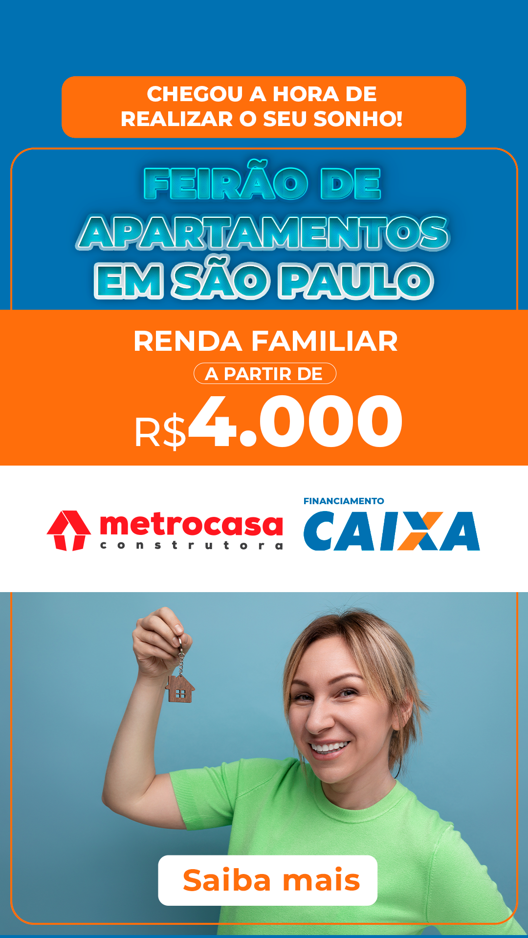Construtora Metrocasa Facebook ad