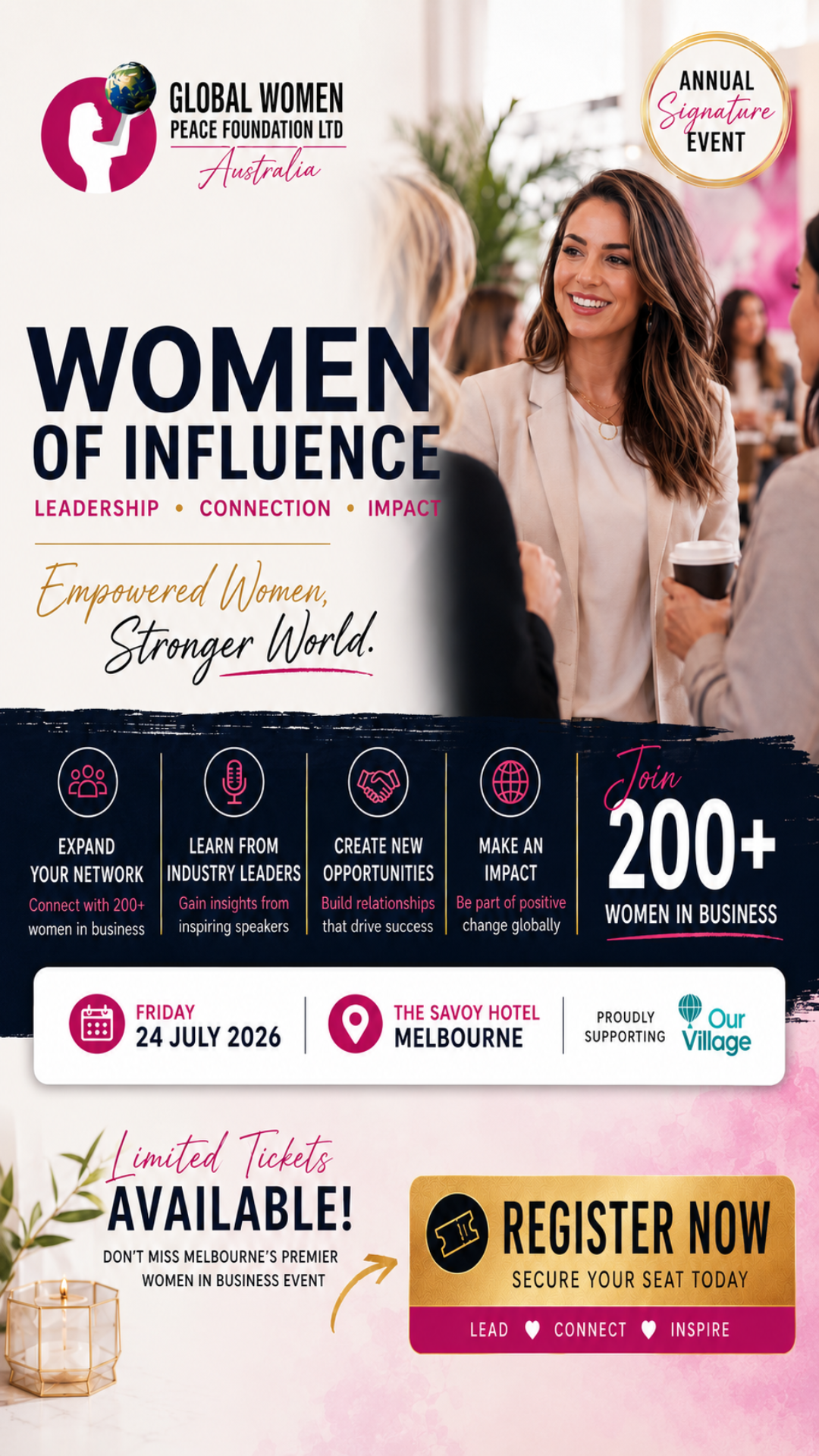 Global Women Peace Foundation Ltd Facebook ad