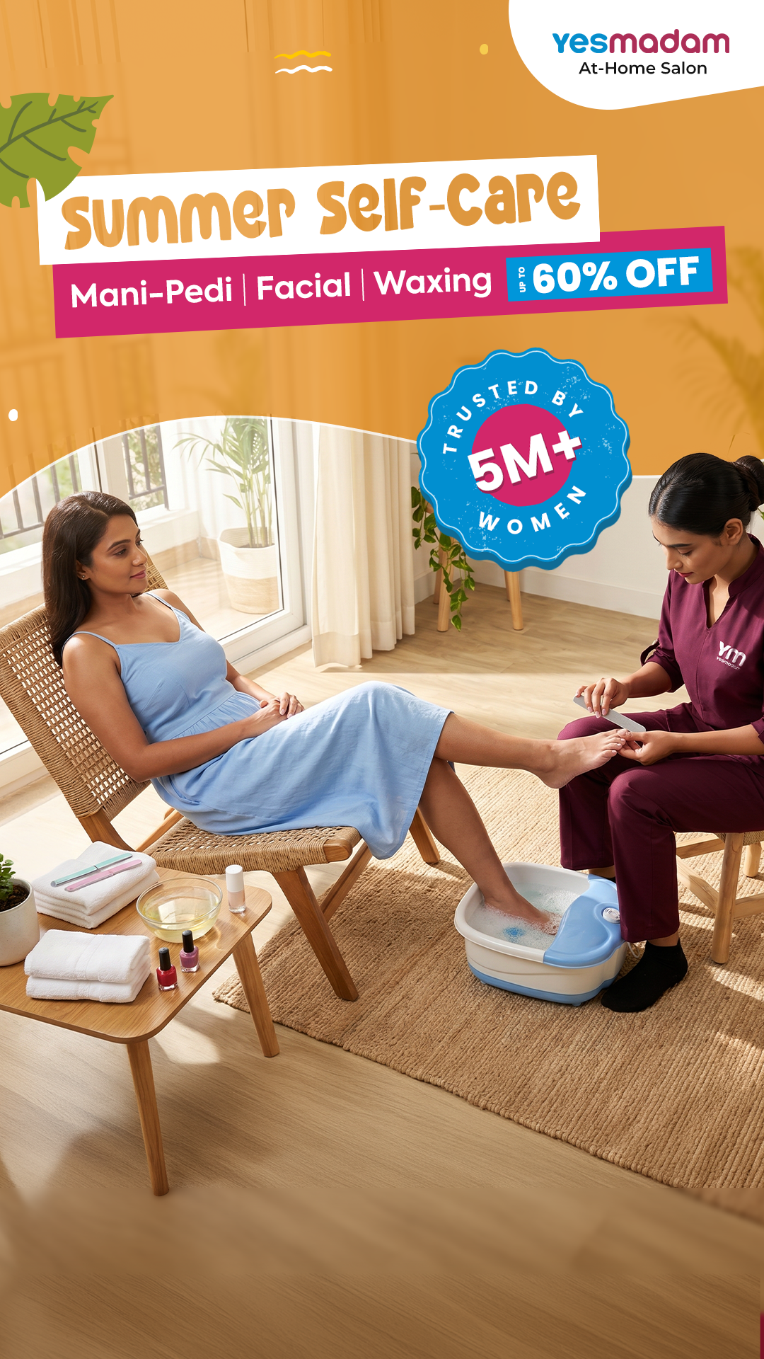 YesMadam Facebook ad