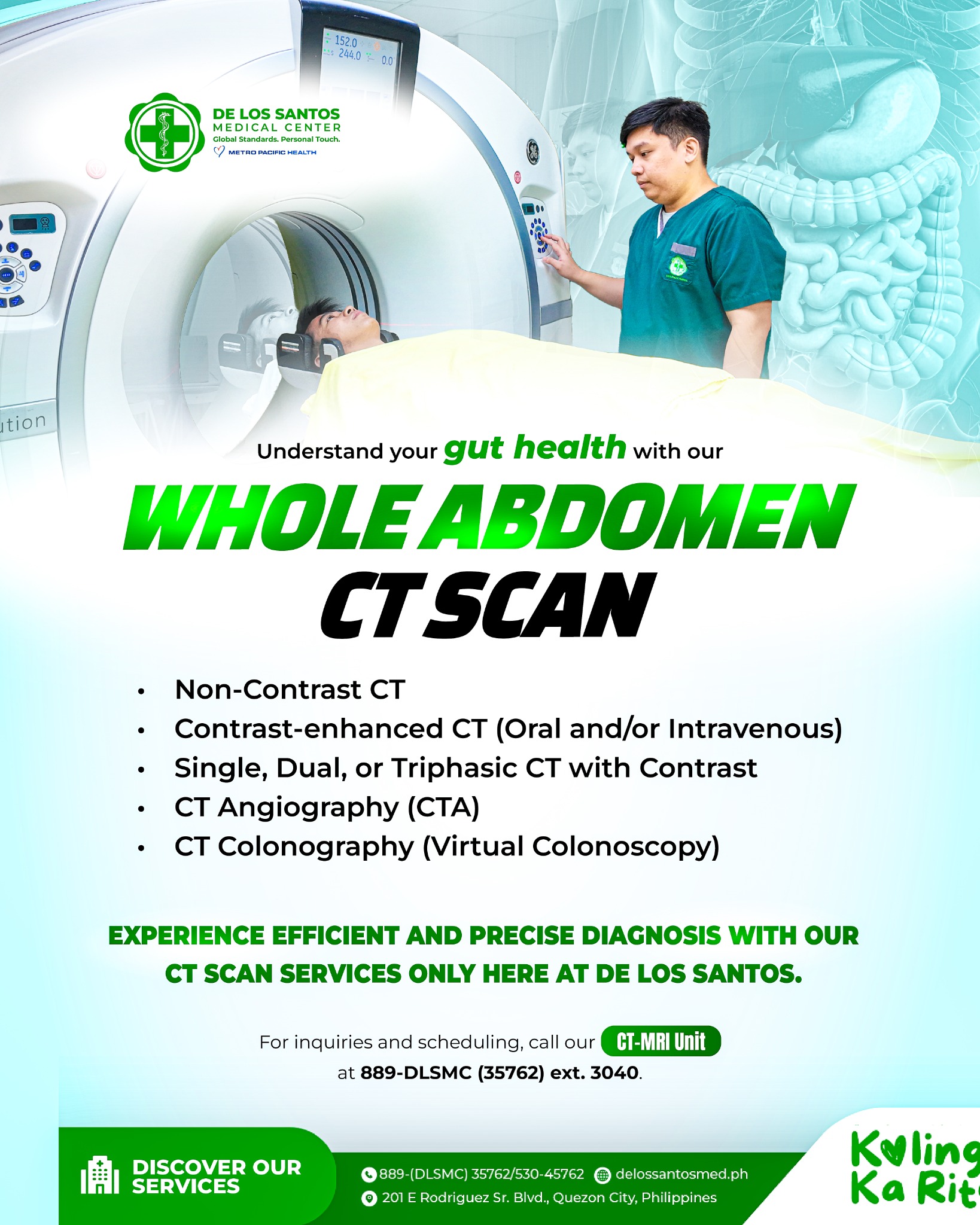 De Los Santos Medical Center Facebook ad