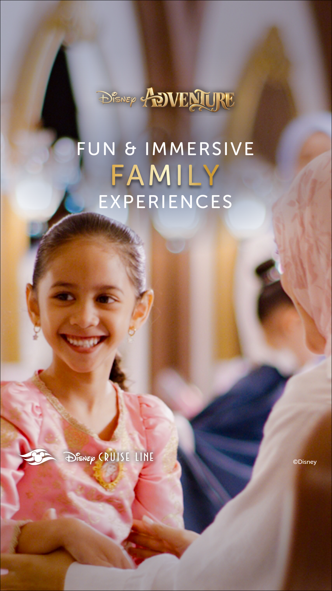 Disney Cruise Line Facebook ad