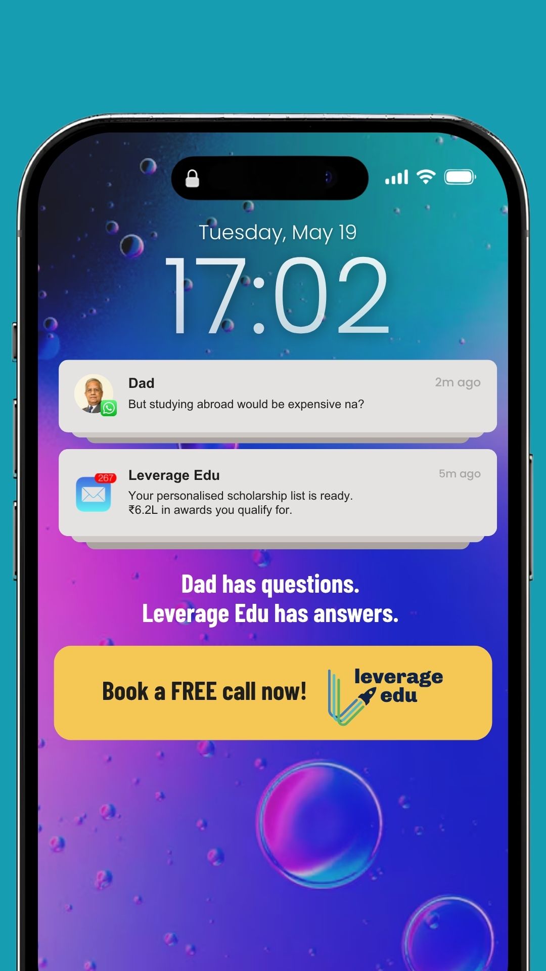 Leverage Edu Facebook ad
