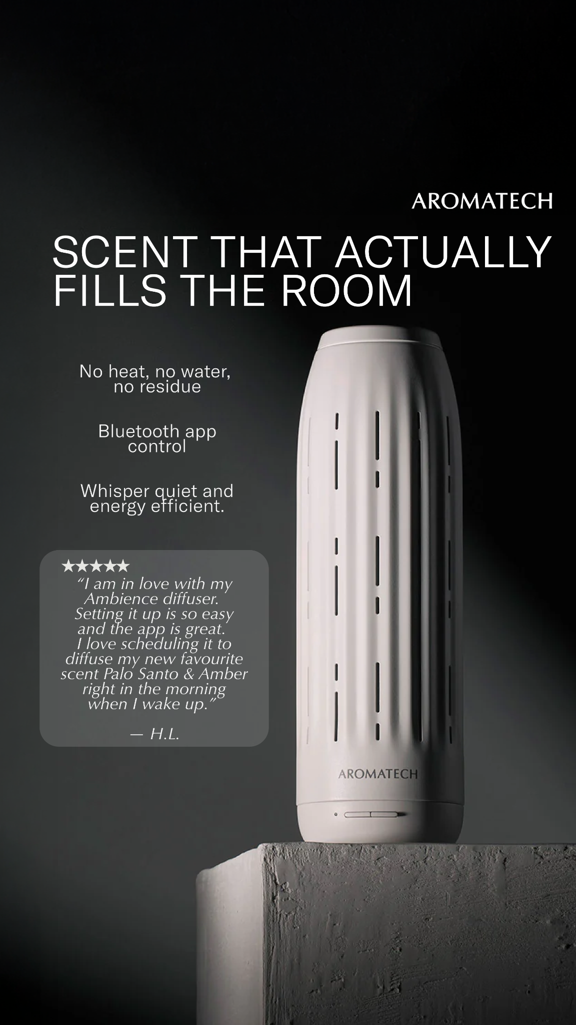 AromaTech Facebook ad