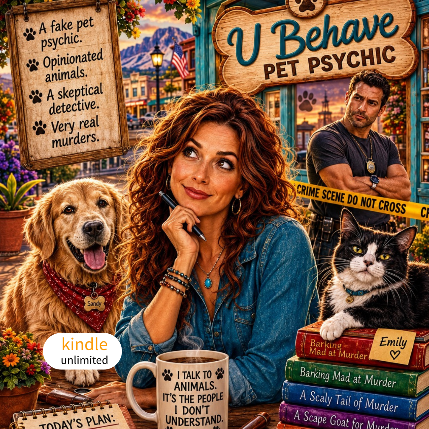Jacqueline Vick Mystery Author Facebook ad: Crazy good mysteries!