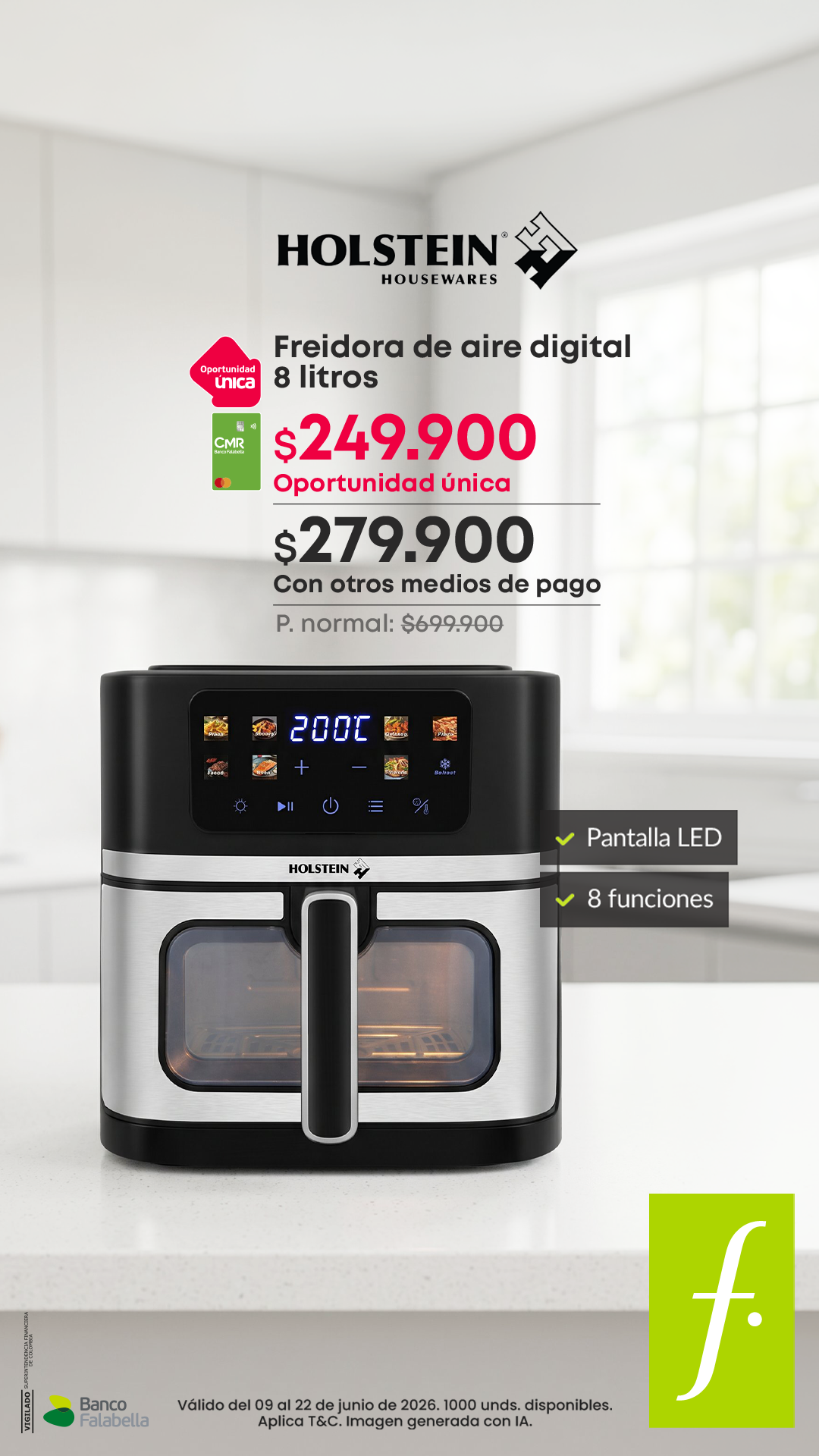 Falabella Colombia Facebook ad