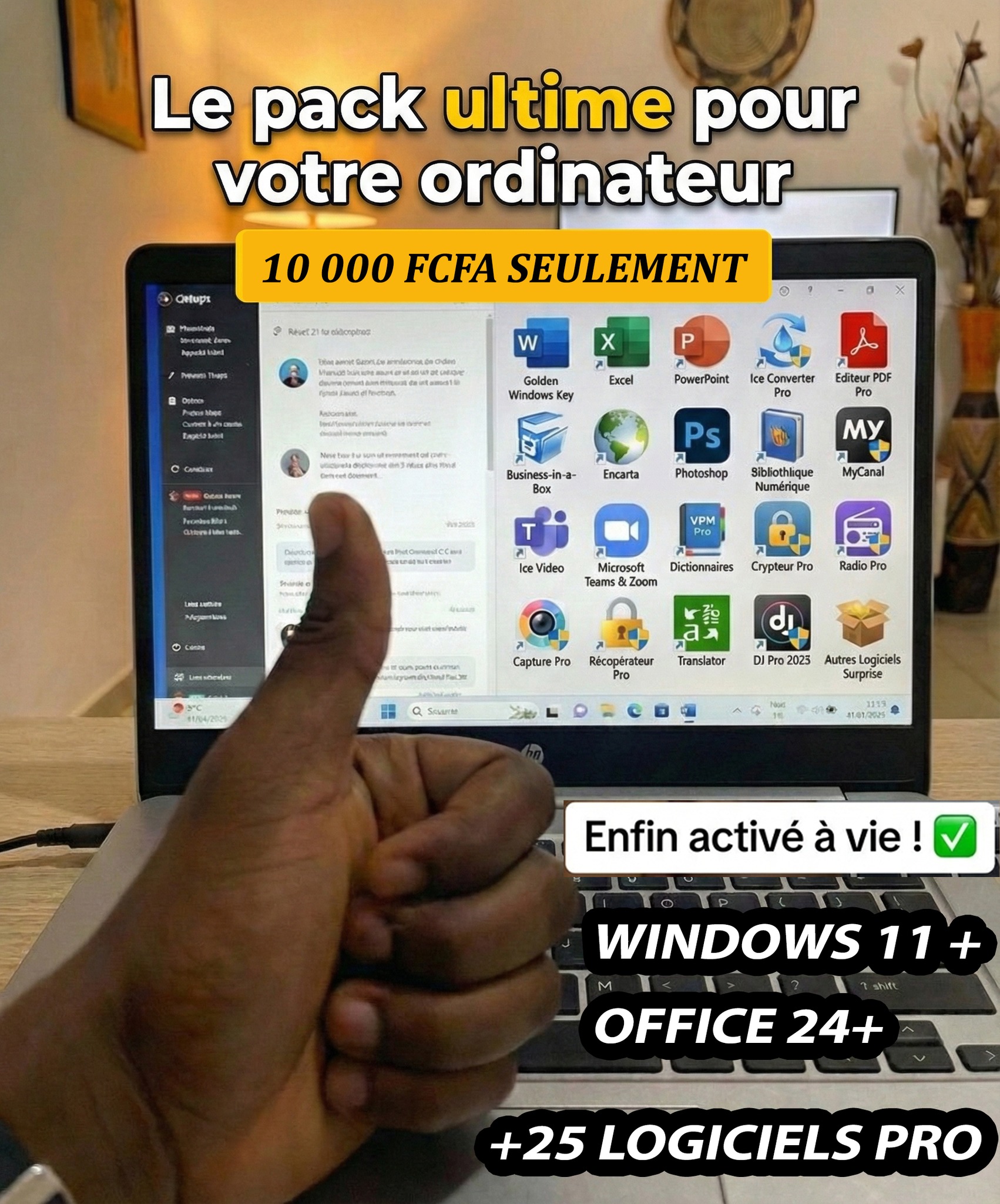 Mega Pro - Niamey Facebook ad: ๐ก๐ ๐ฃ๐๐ฌ๐๐ญ ๐ฅ๐๐๐ก ๐'๐๐ฉ๐๐ก๐๐!