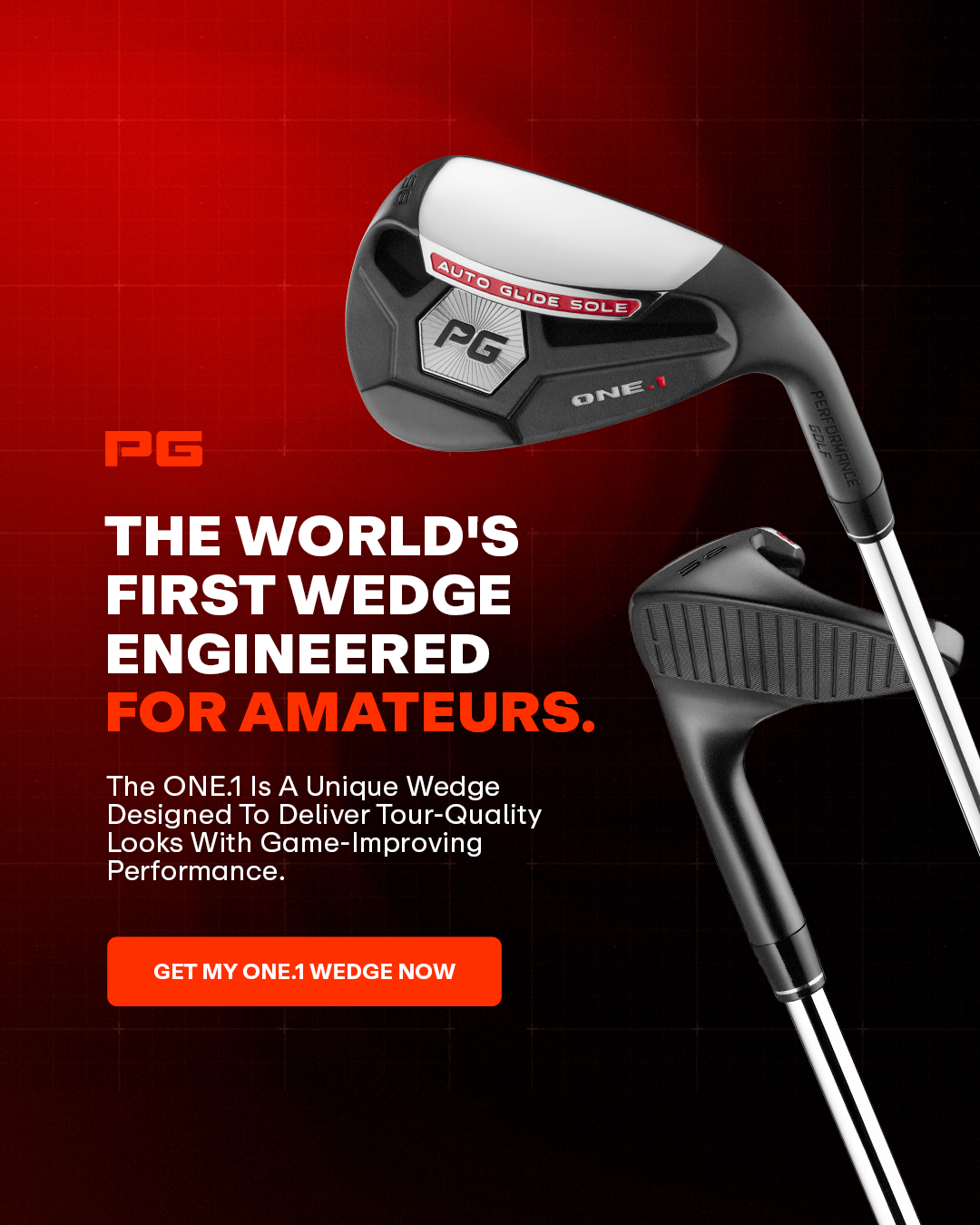 Performance Golf Facebook ad
