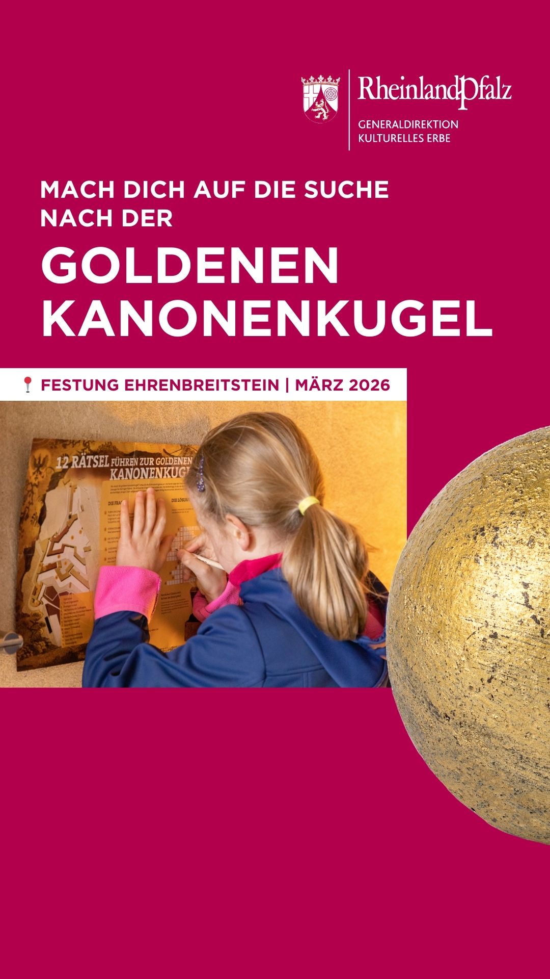 Kulturelles Erbe Rheinland-Pfalz Facebook ad from Mar 4, 2026