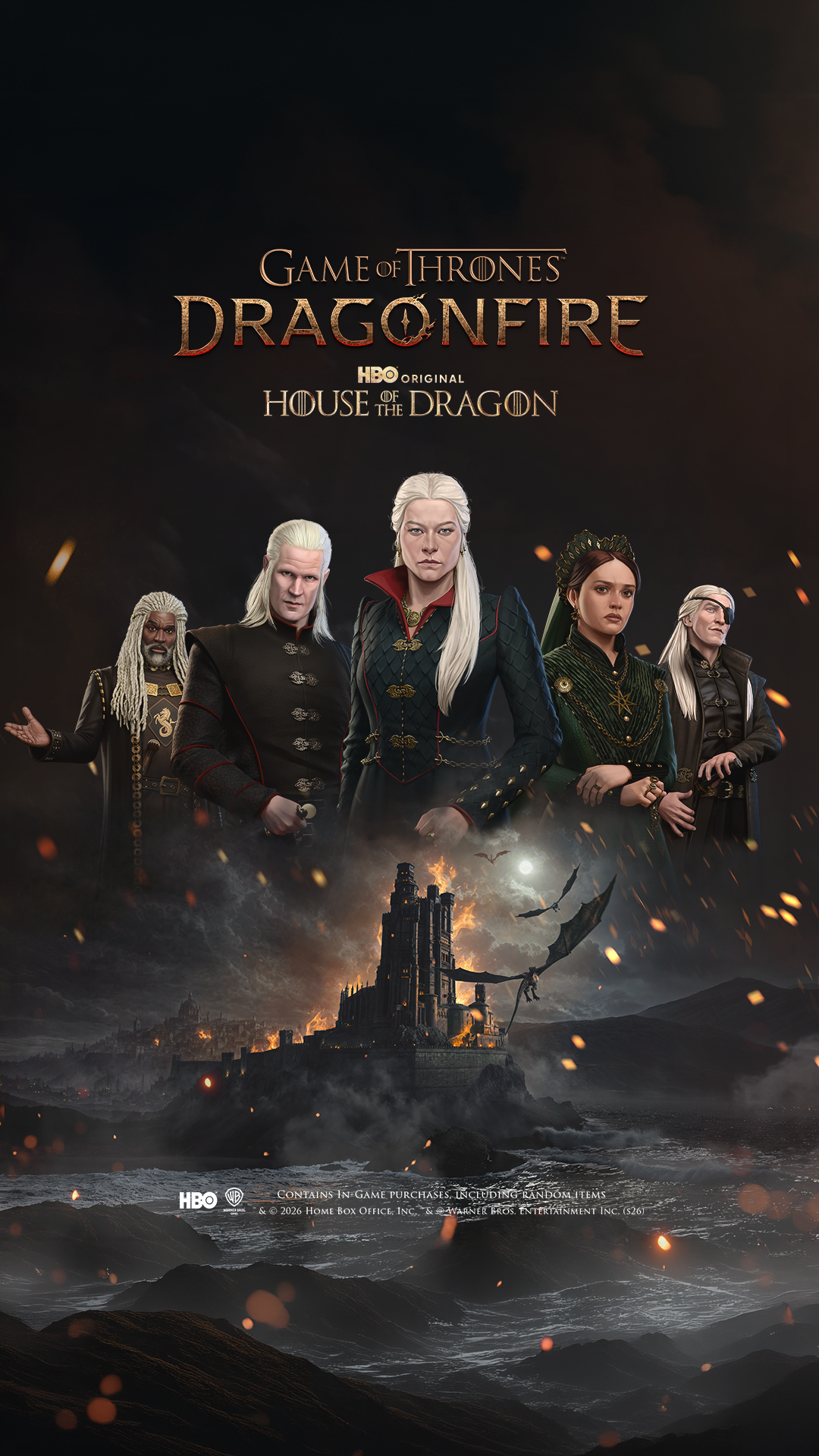 Game of Thrones: Dragonfire Facebook ad