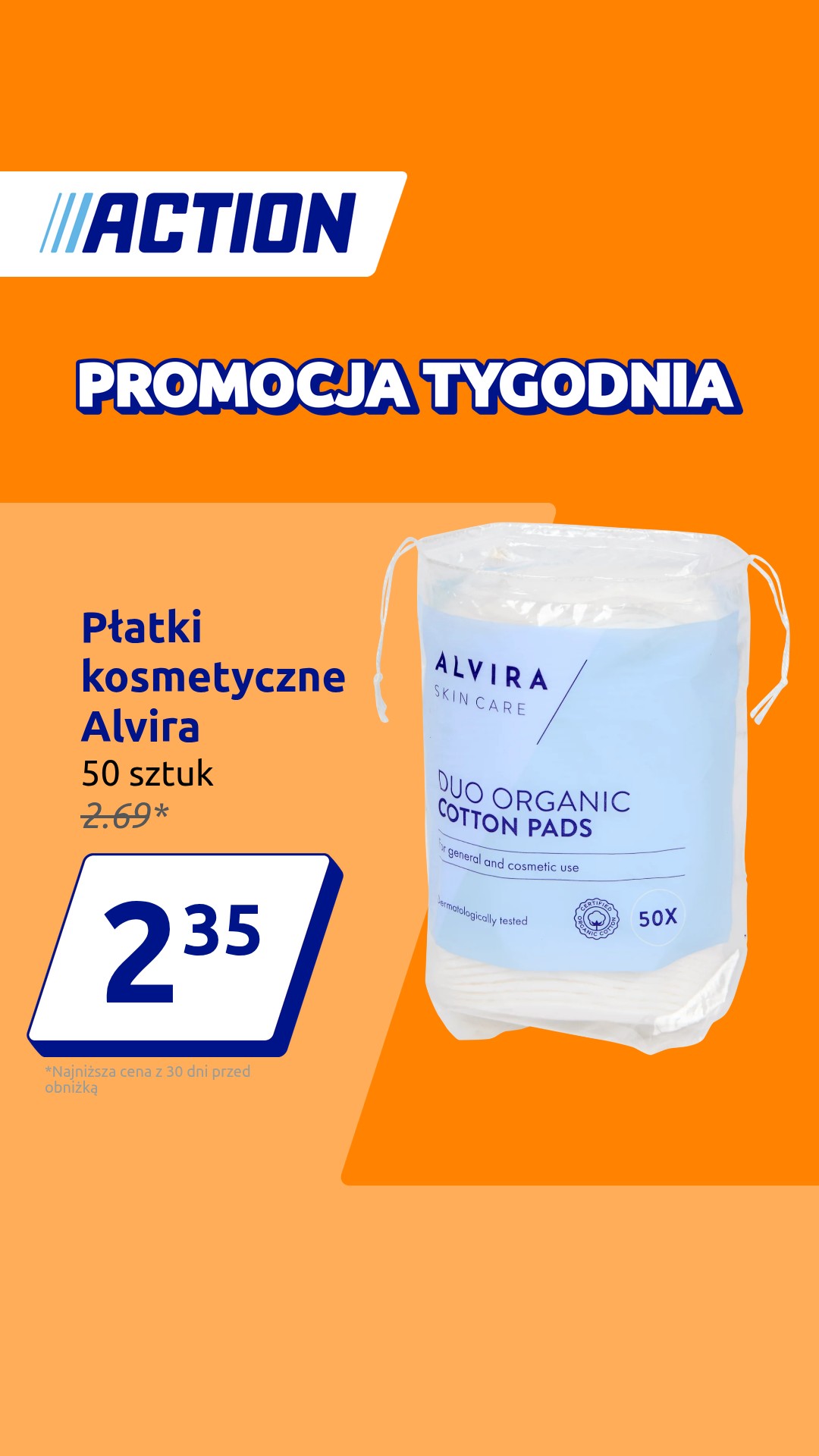 Action Facebook ad: Promocja tygodnia