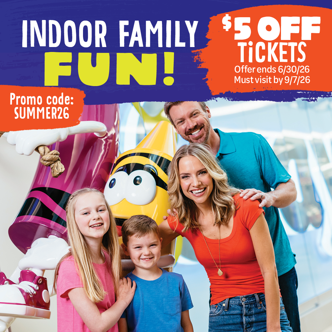 Crayola Experience Orlando Facebook ad