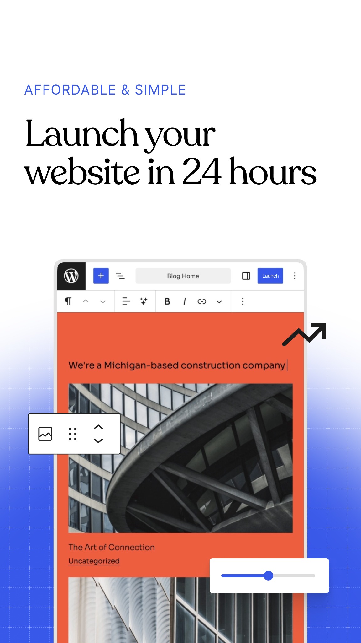 WordPress.com Facebook ad