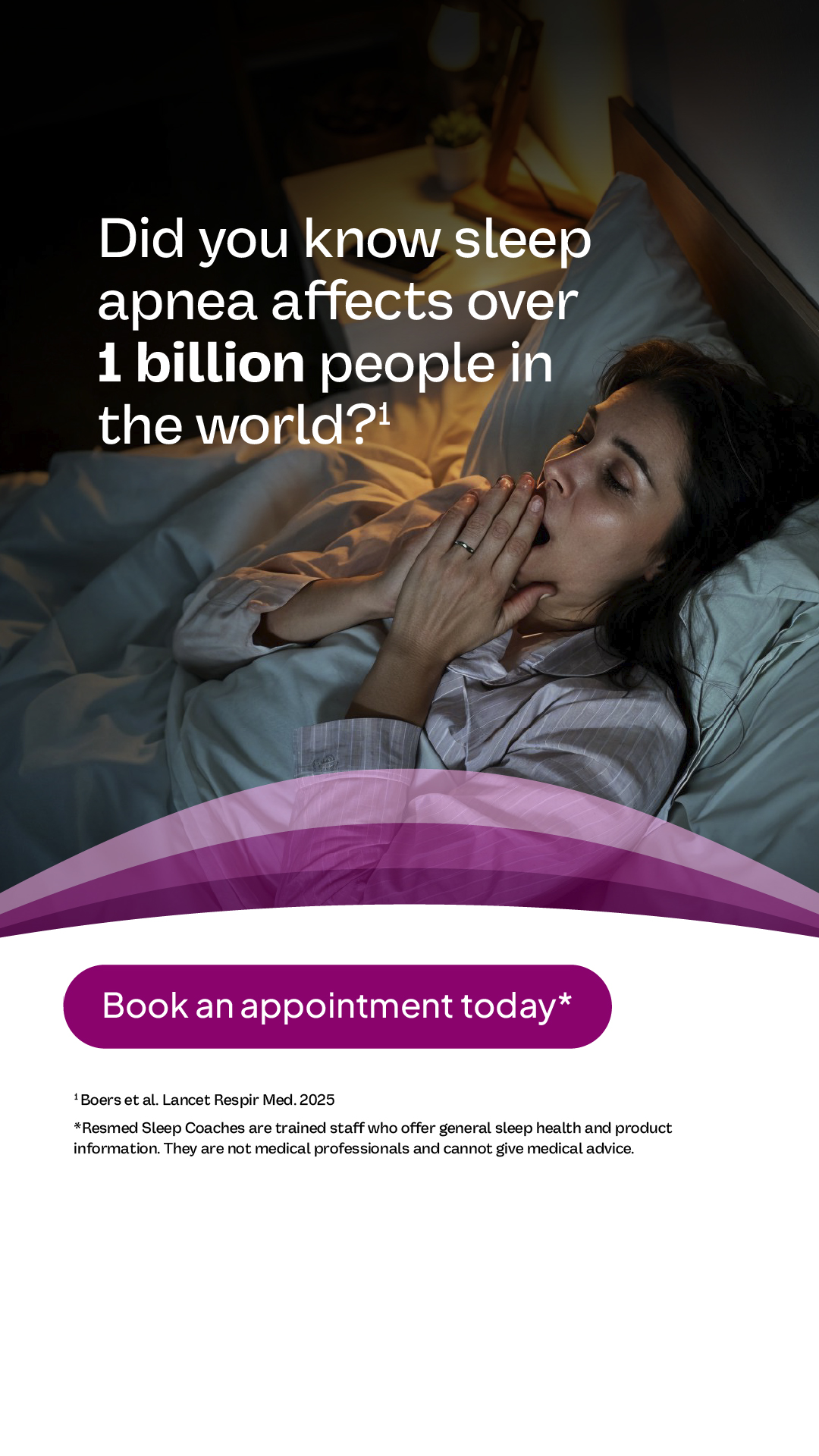 Resmed New Zealand Facebook ad