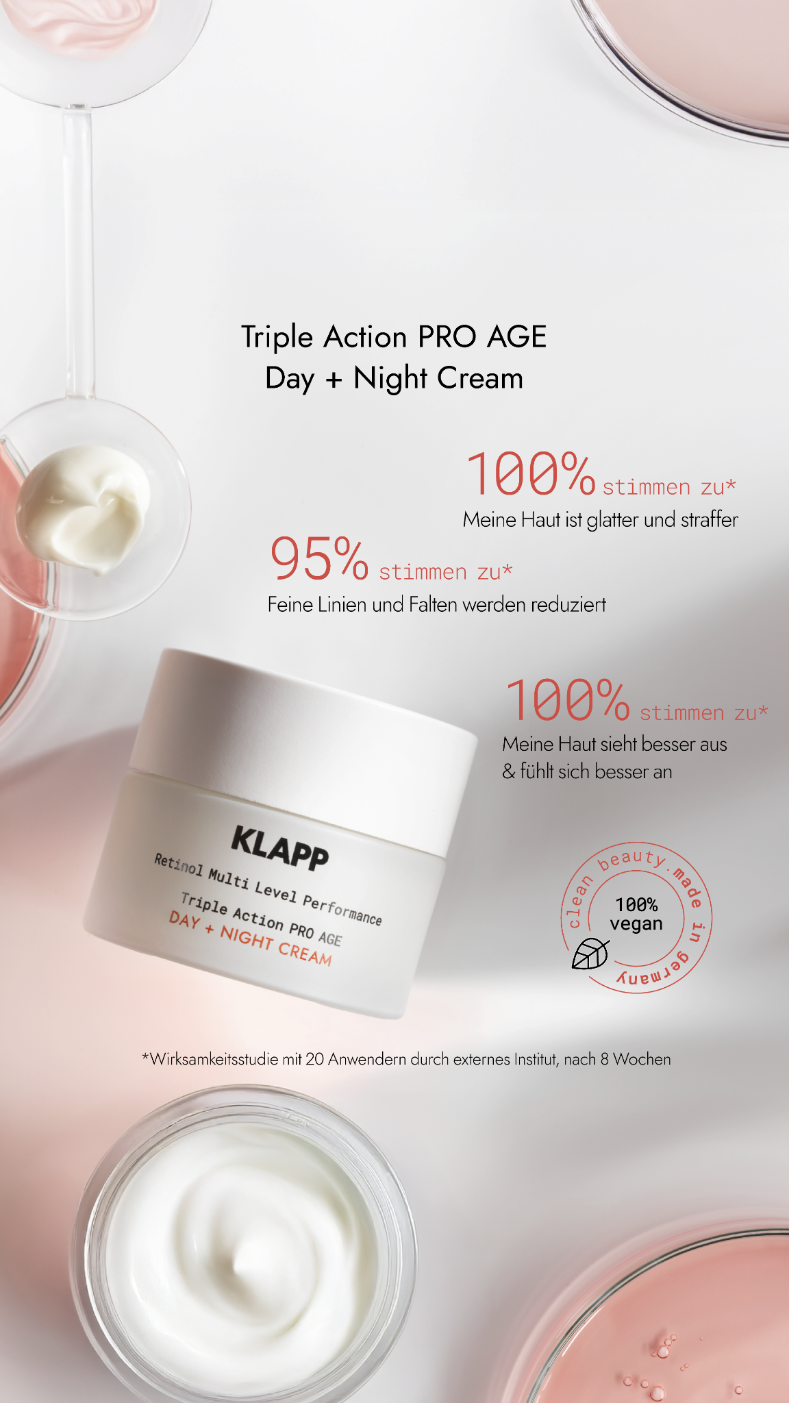 KLAPP Skin Care Science Facebook ad from Jul 31, 2026