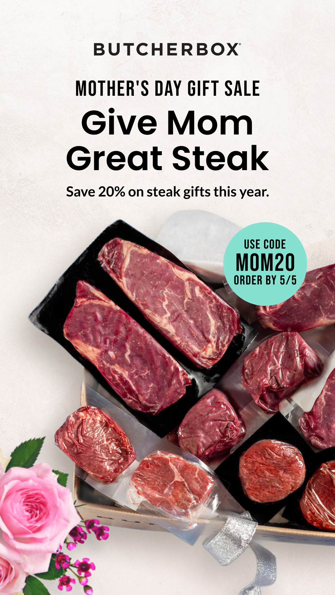 ButcherBox Facebook ad
