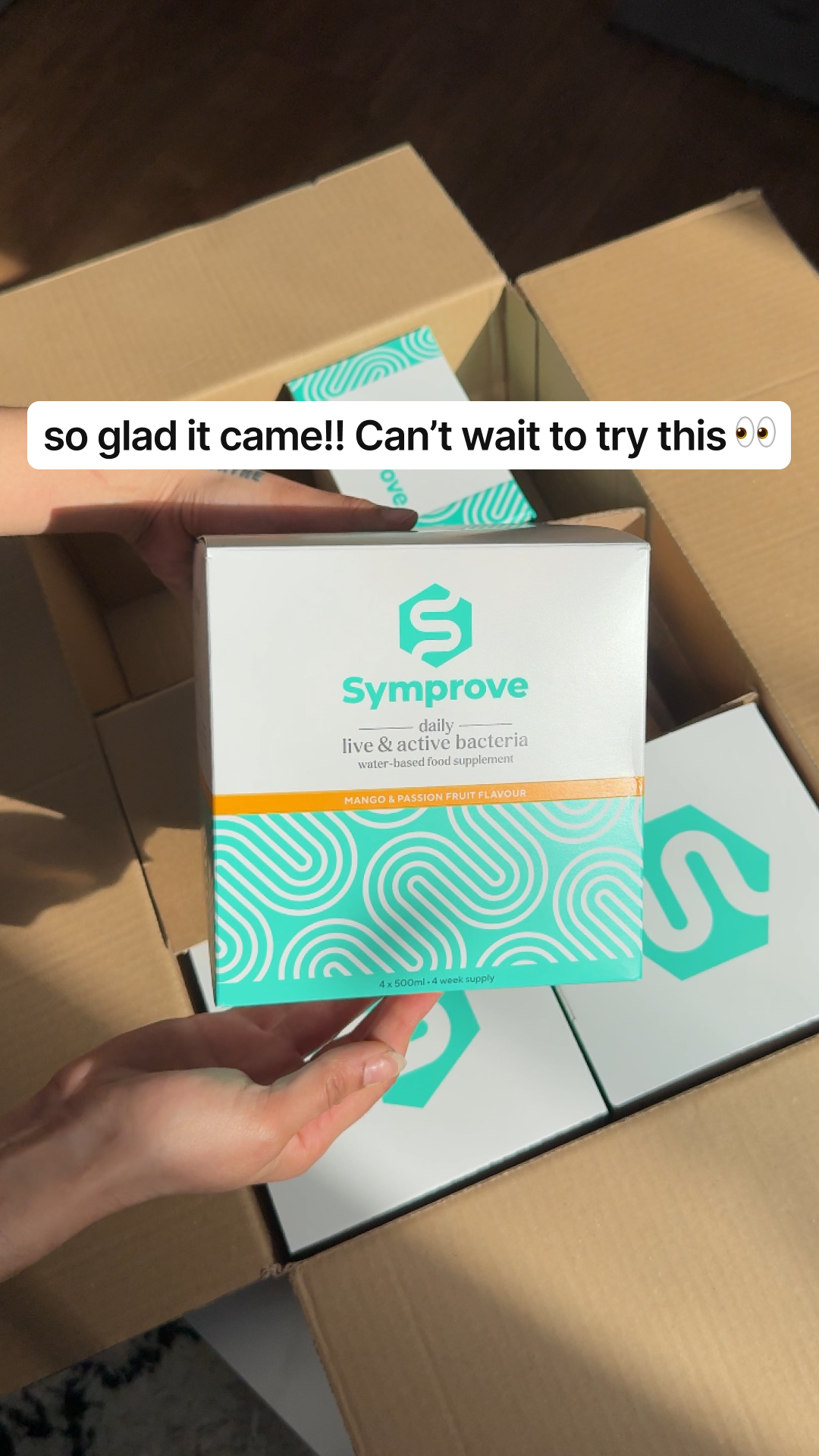 Symprove Facebook ad