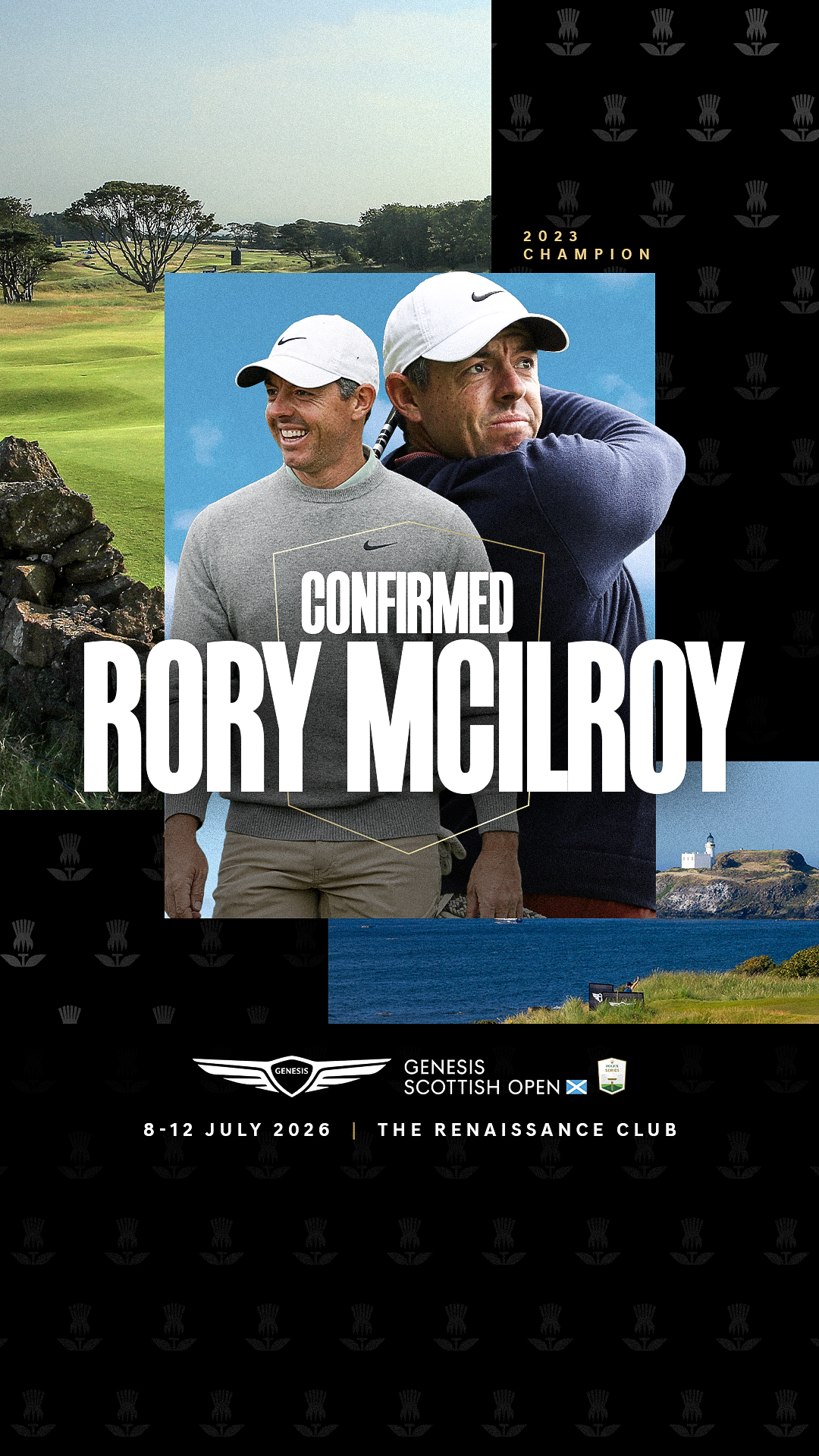 Genesis Scottish Open Facebook ad from Feb 3, 2026