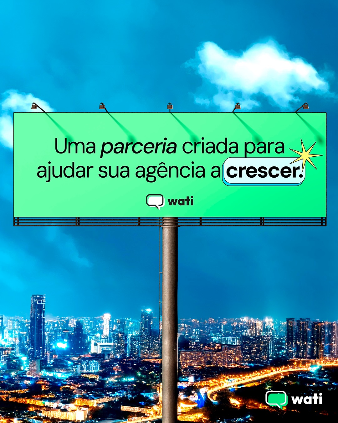 Wati Brasil Facebook ad