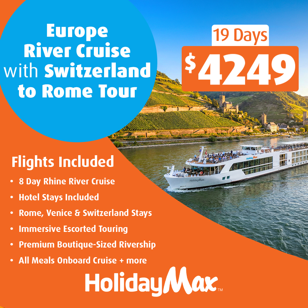 HolidayMax Facebook ad