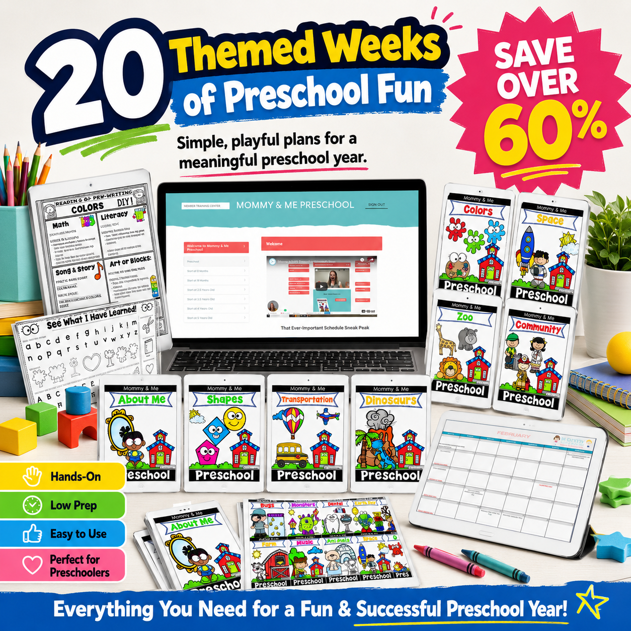 Planning Playtime - Learning Through Play Facebook ad
